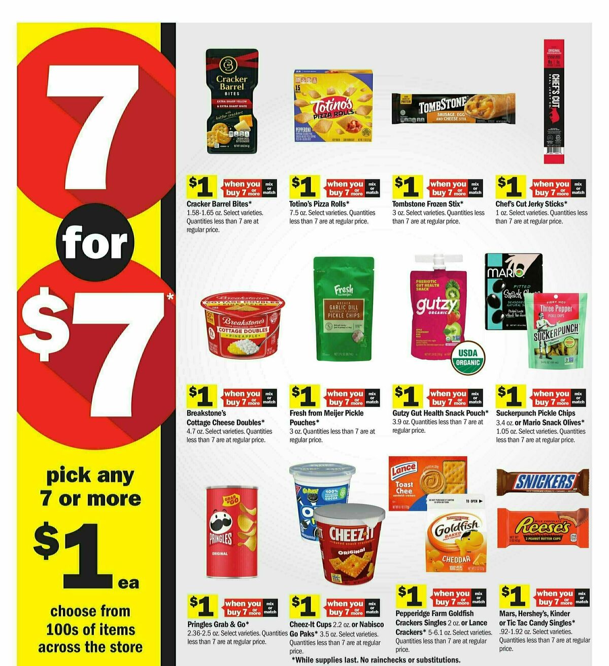 Meijer Weekly Ad from July 21