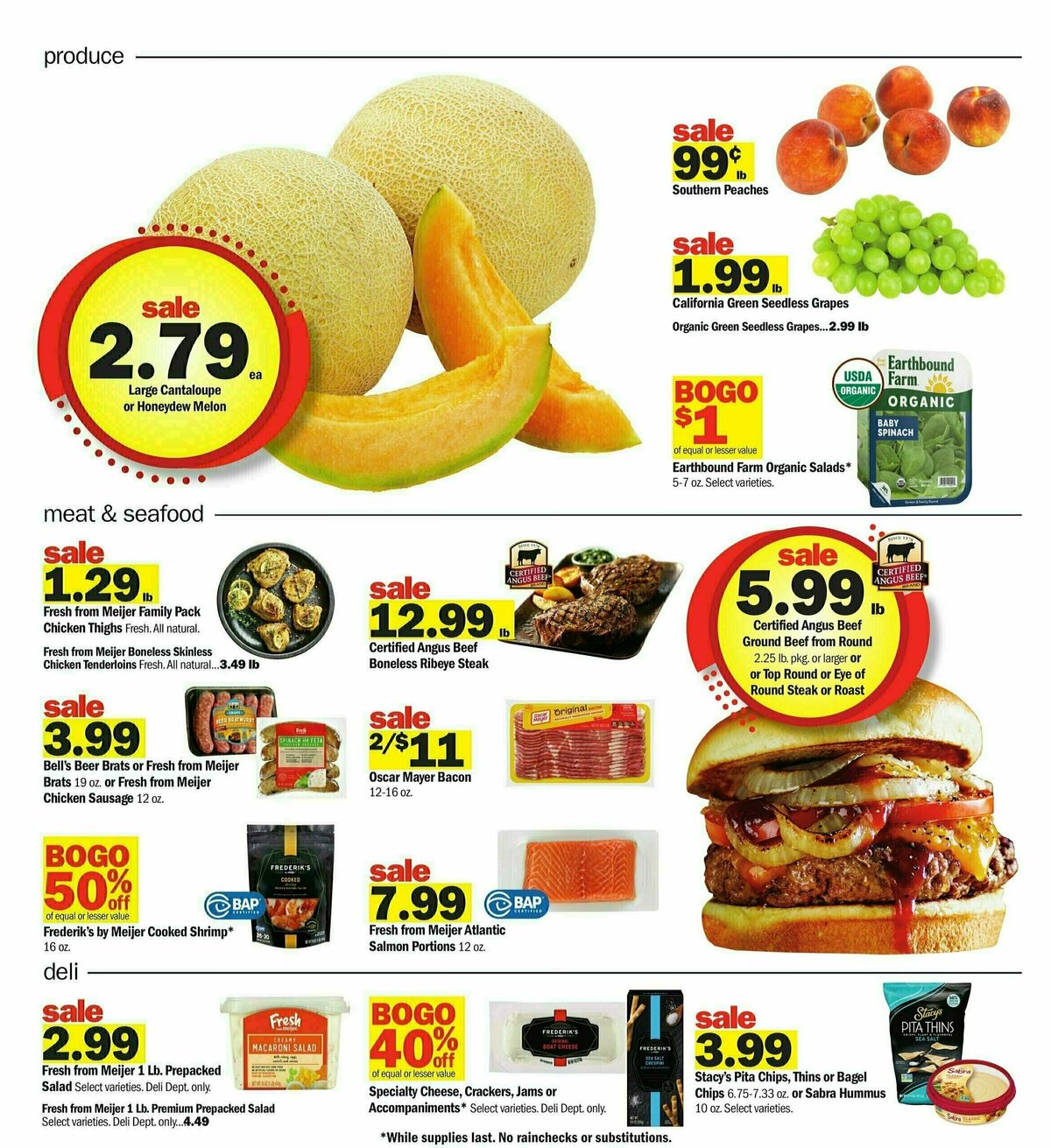 Meijer Weekly Ad from July 28