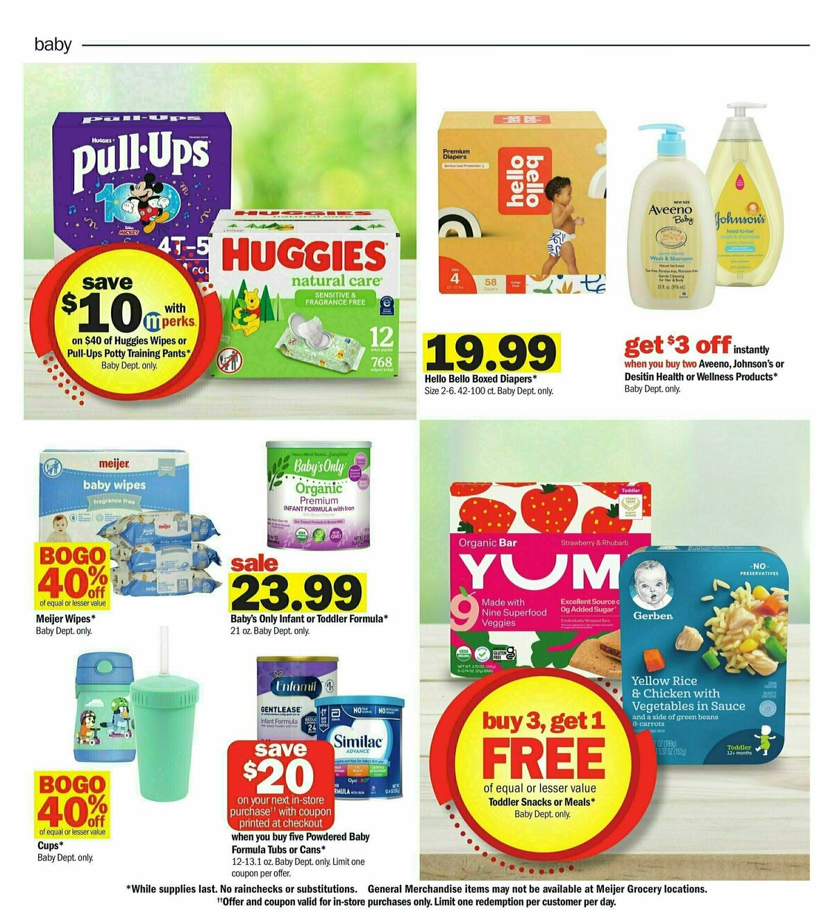 Meijer Weekly Ad from July 28