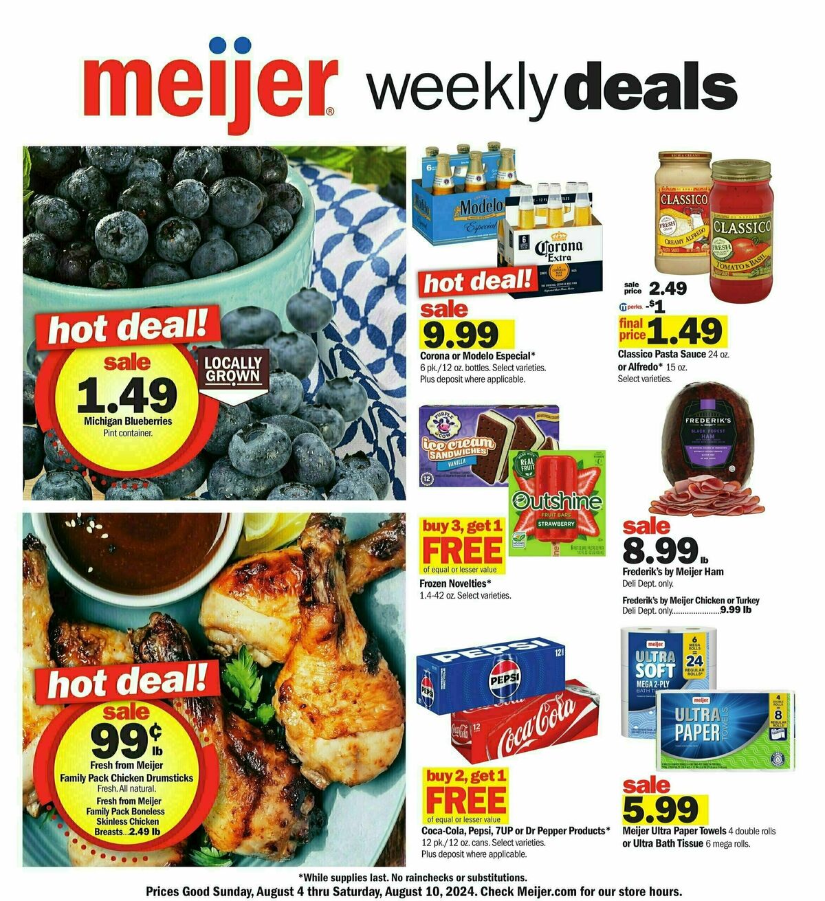 Meijer Weekly Ad from August 4