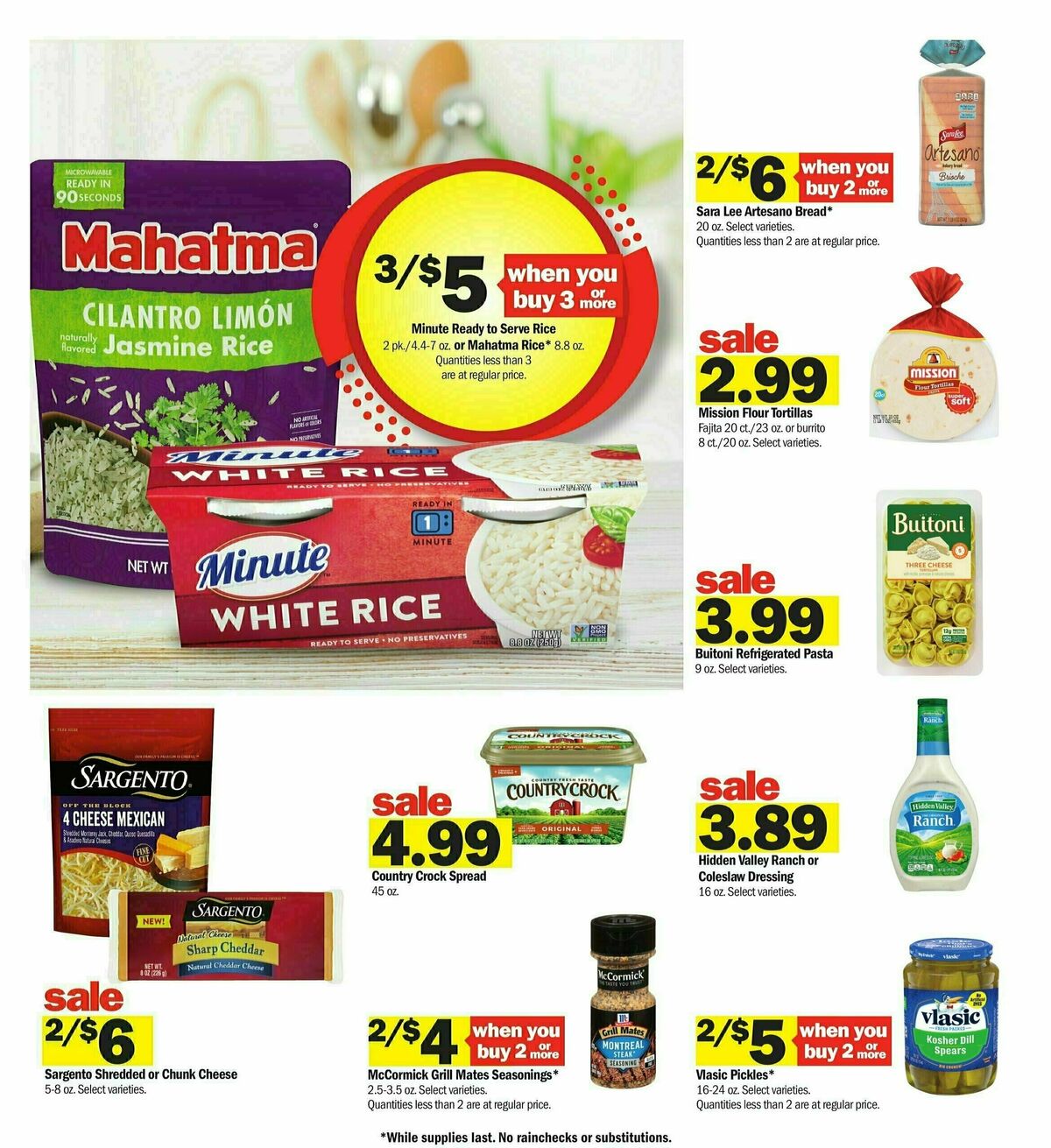 Meijer Weekly Ad from August 4