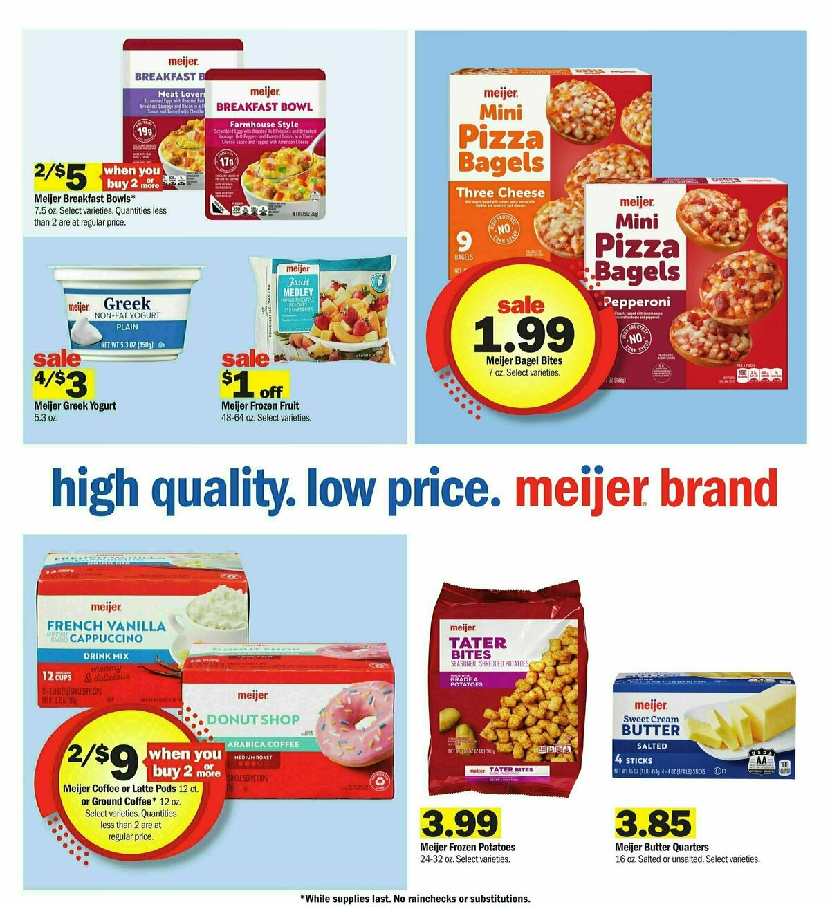 Meijer Weekly Ad from August 4