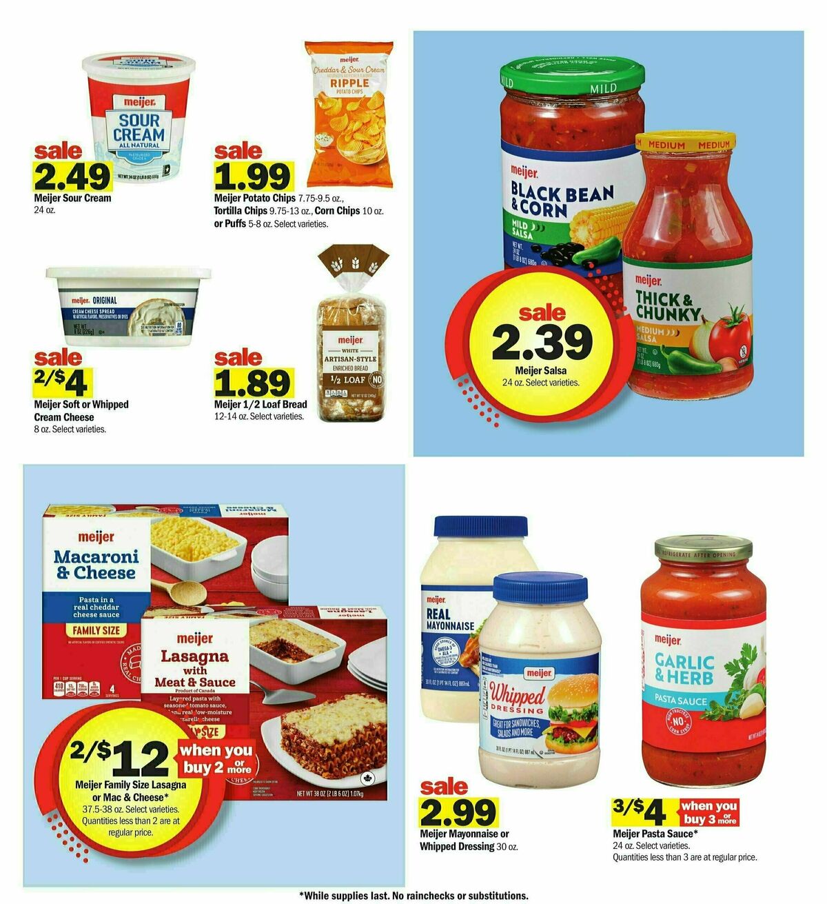 Meijer Weekly Ad from August 4