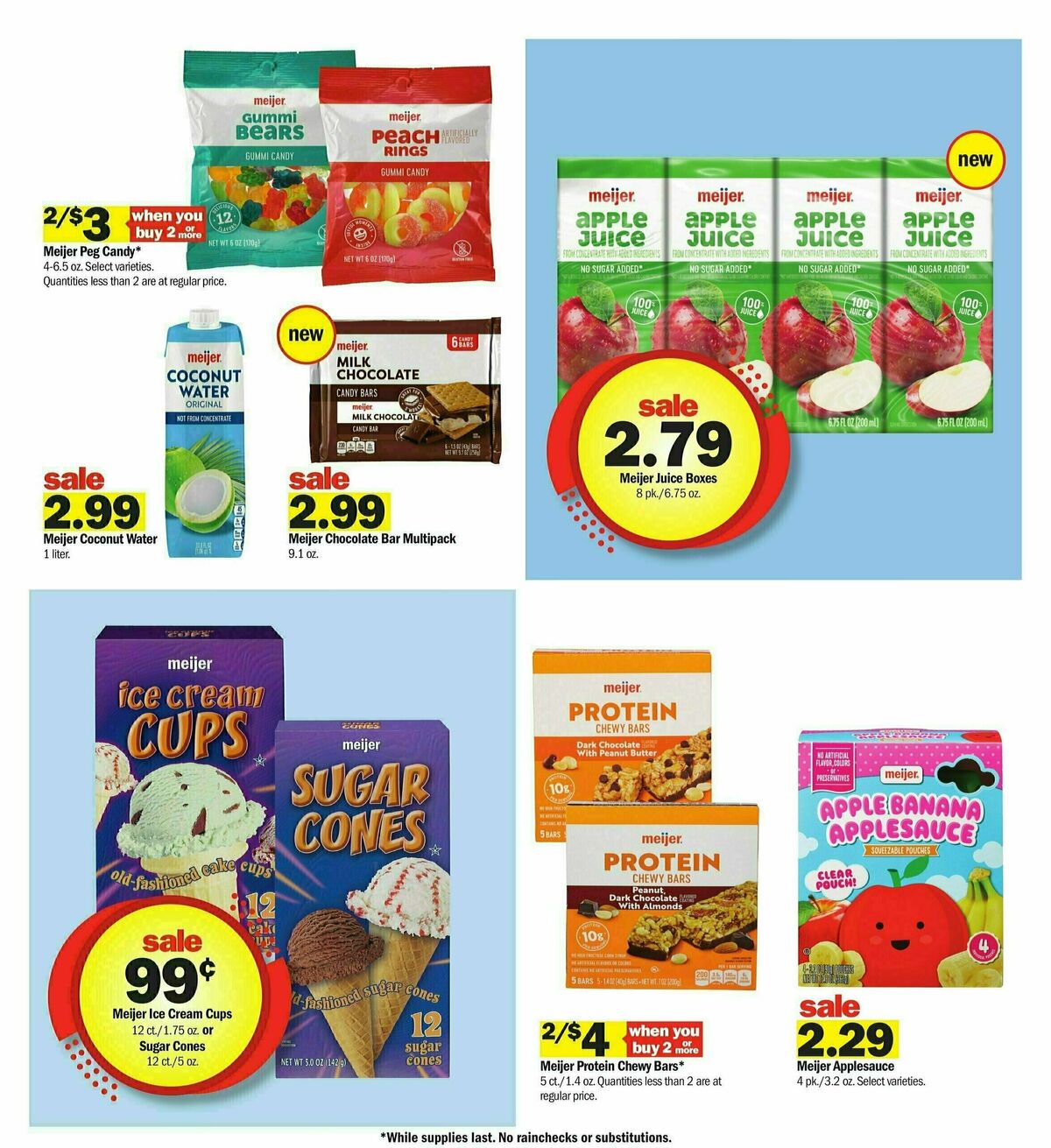 Meijer Weekly Ad from August 4