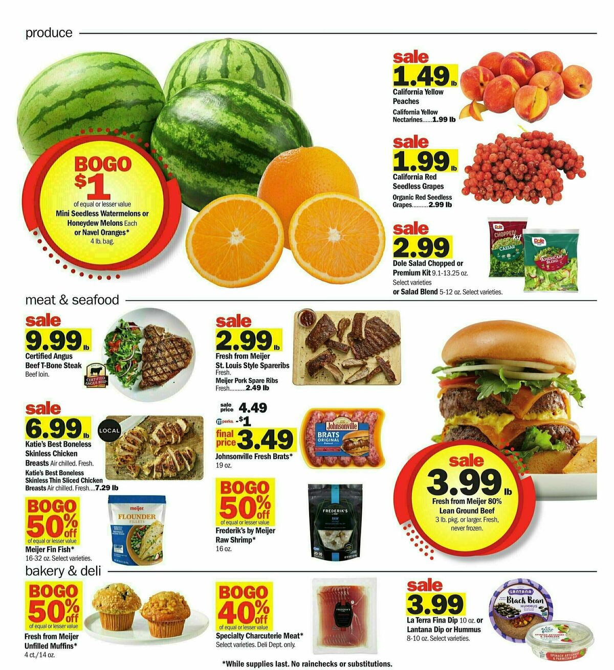 Meijer Weekly Ad from August 4