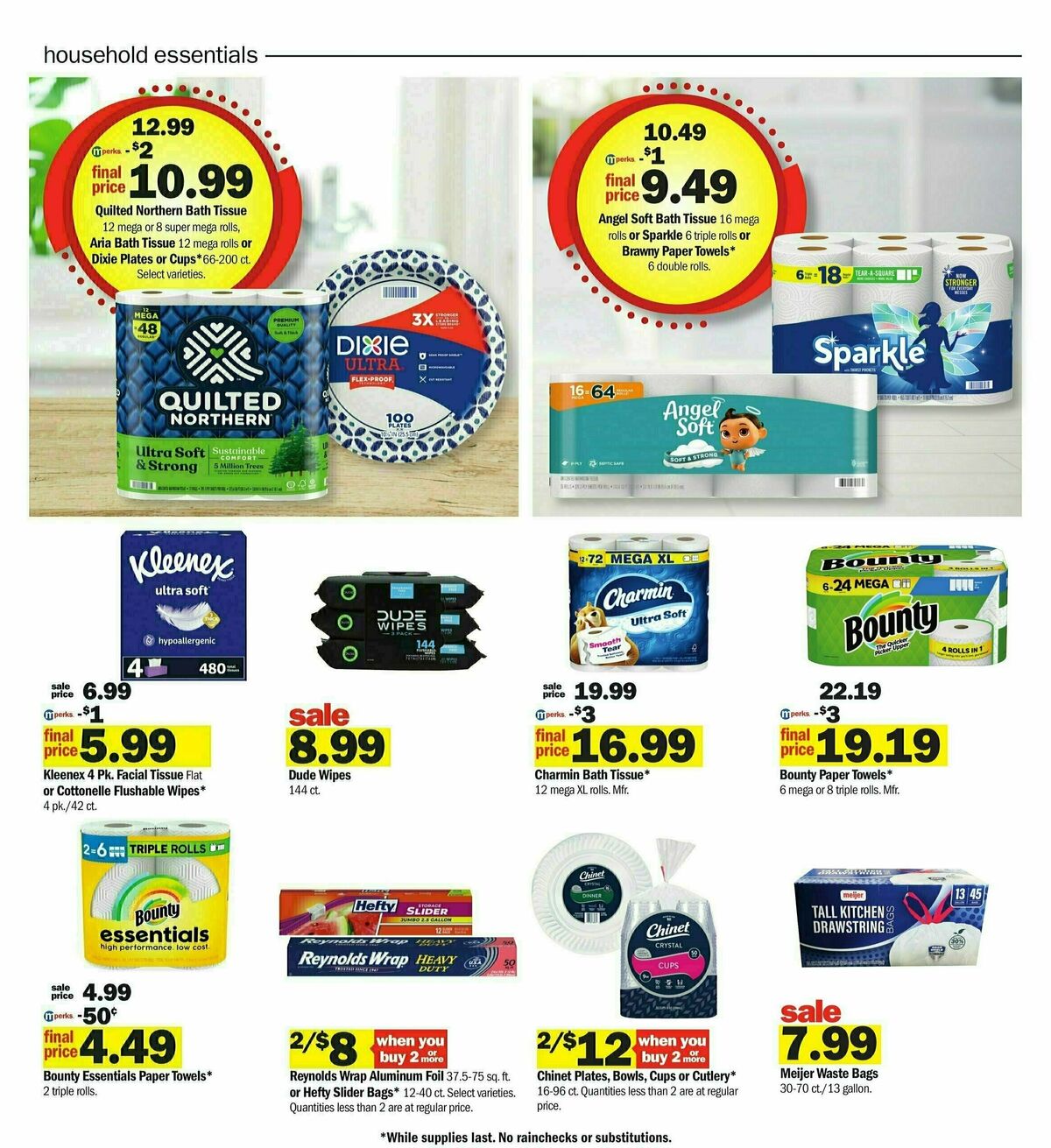 Meijer Weekly Ad from August 4