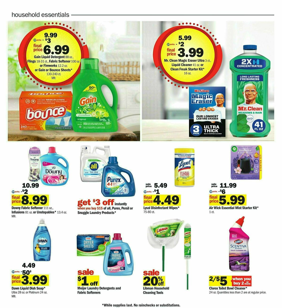 Meijer Weekly Ad from August 4