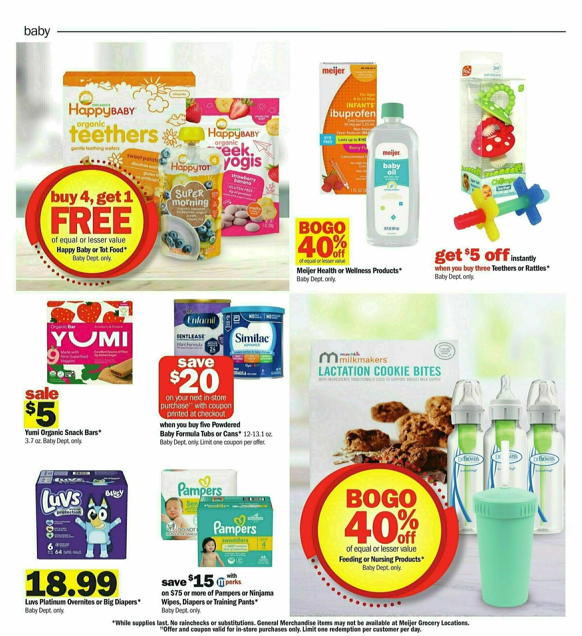 Meijer Weekly Ad from August 4