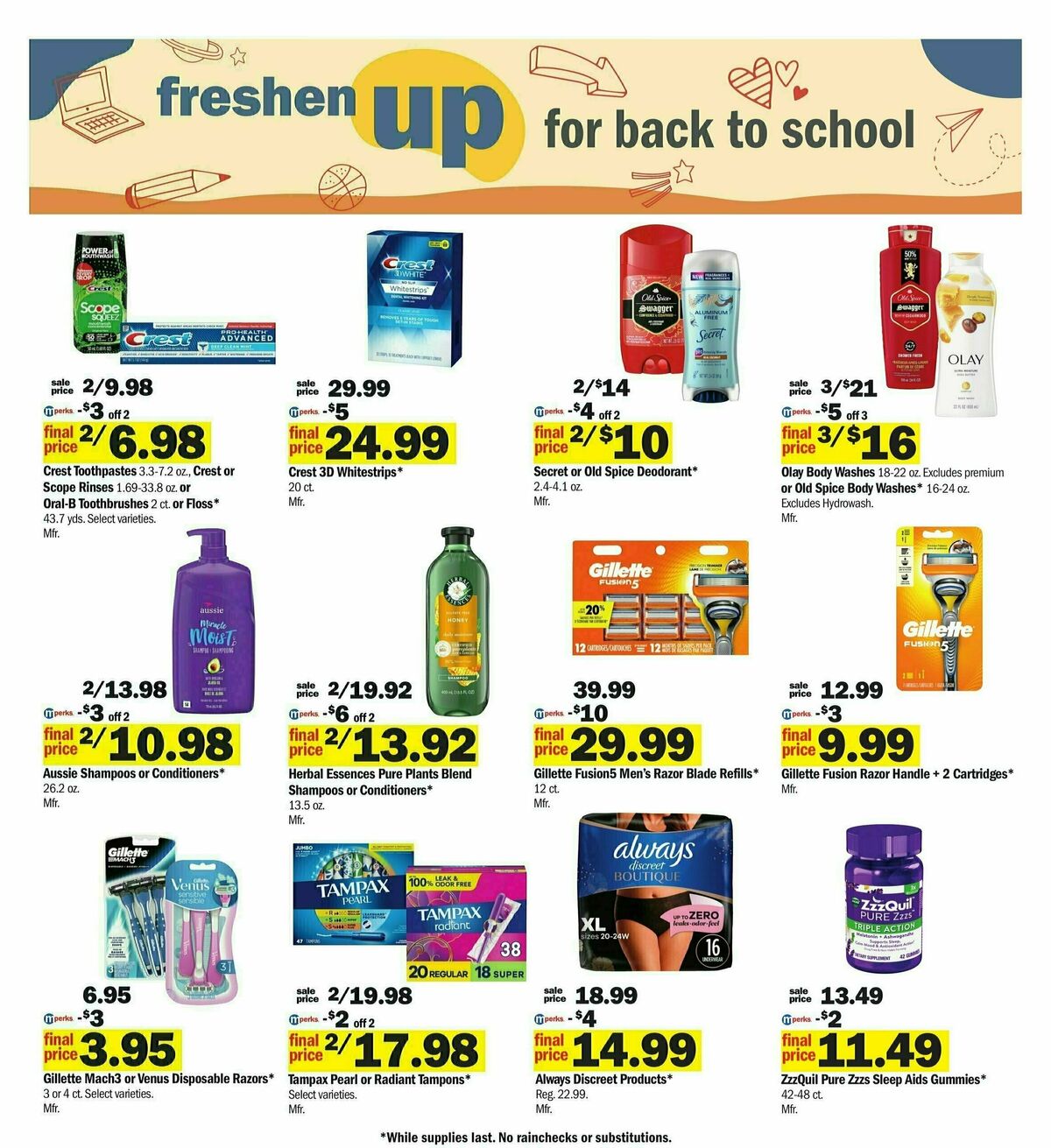 Meijer Weekly Ad from August 4