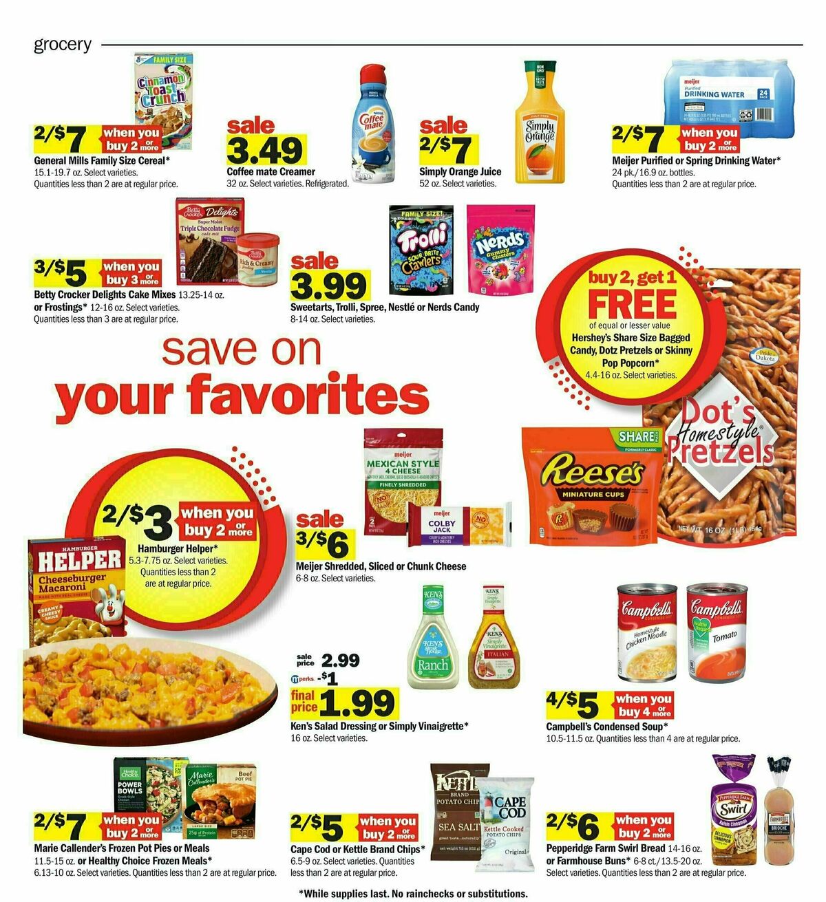 Meijer Weekly Ad from August 4