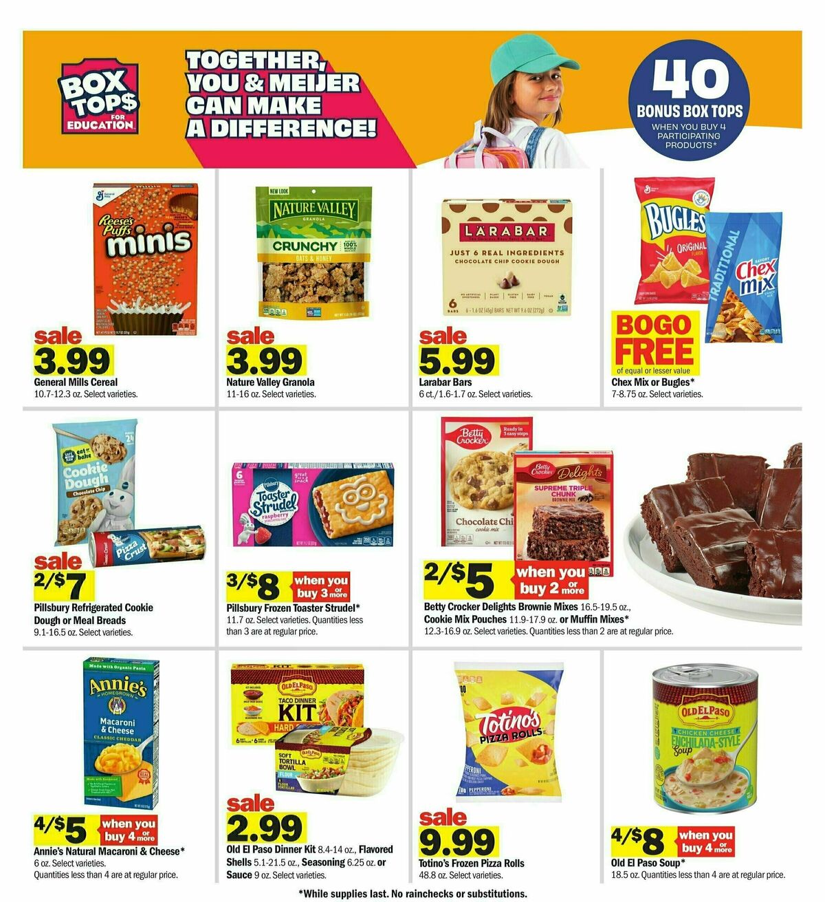 Meijer Weekly Ad from August 4