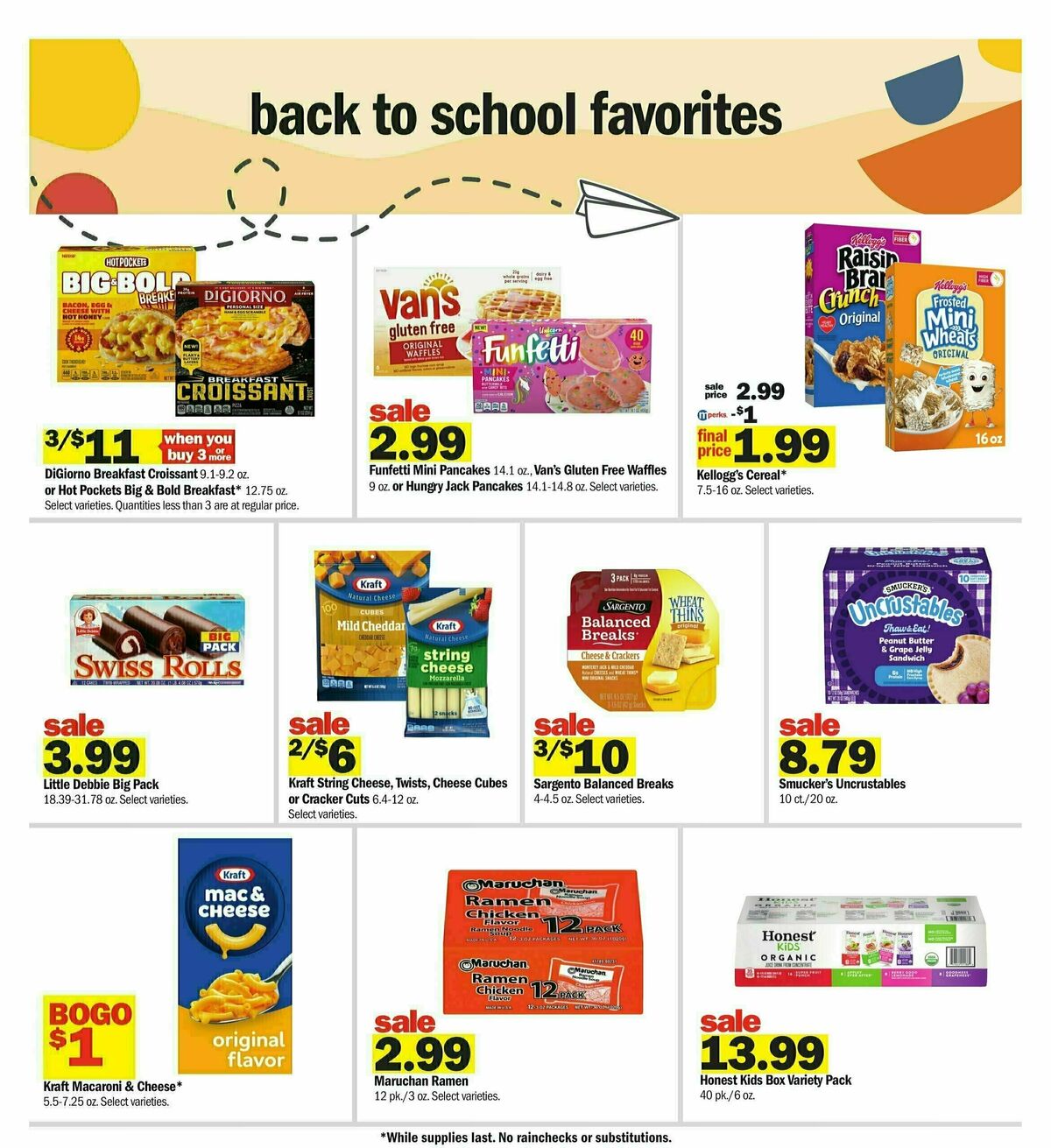 Meijer Weekly Ad from August 4