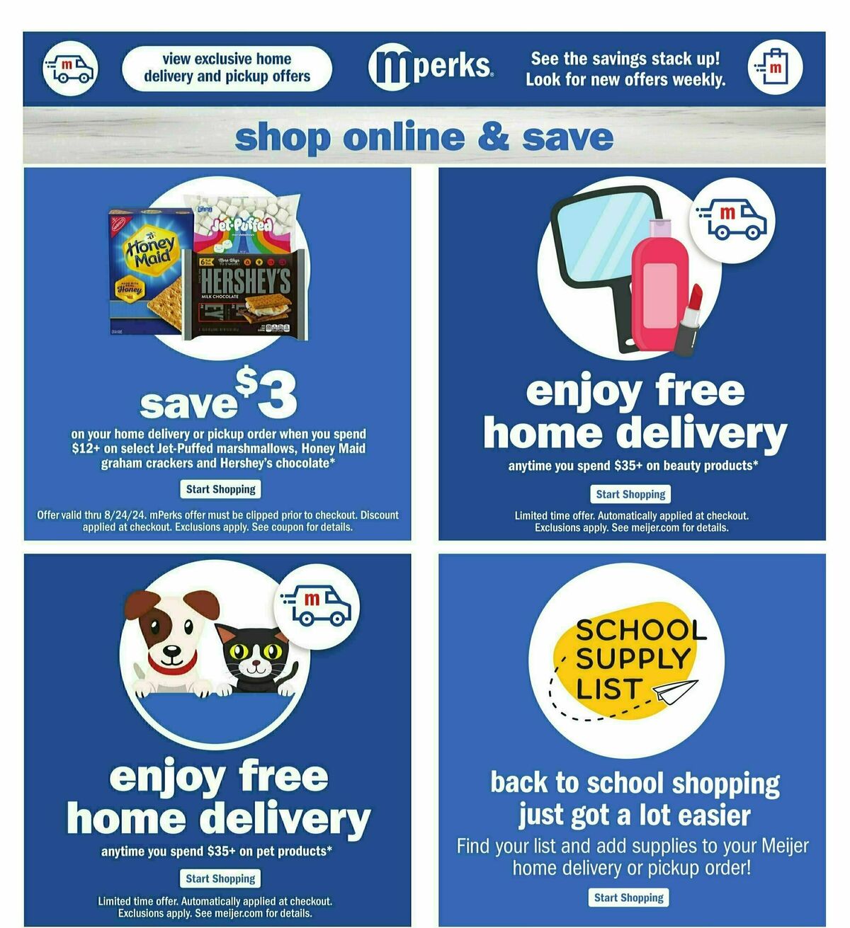 Meijer Weekly Ad from August 4