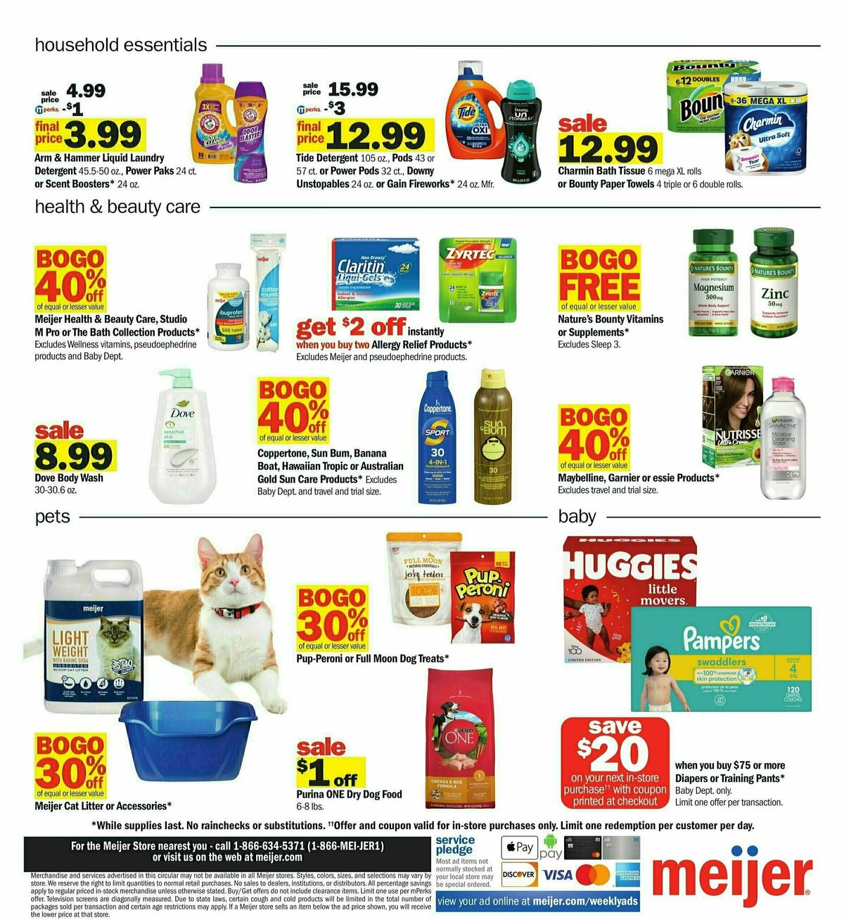 Meijer Weekly Ad from August 4