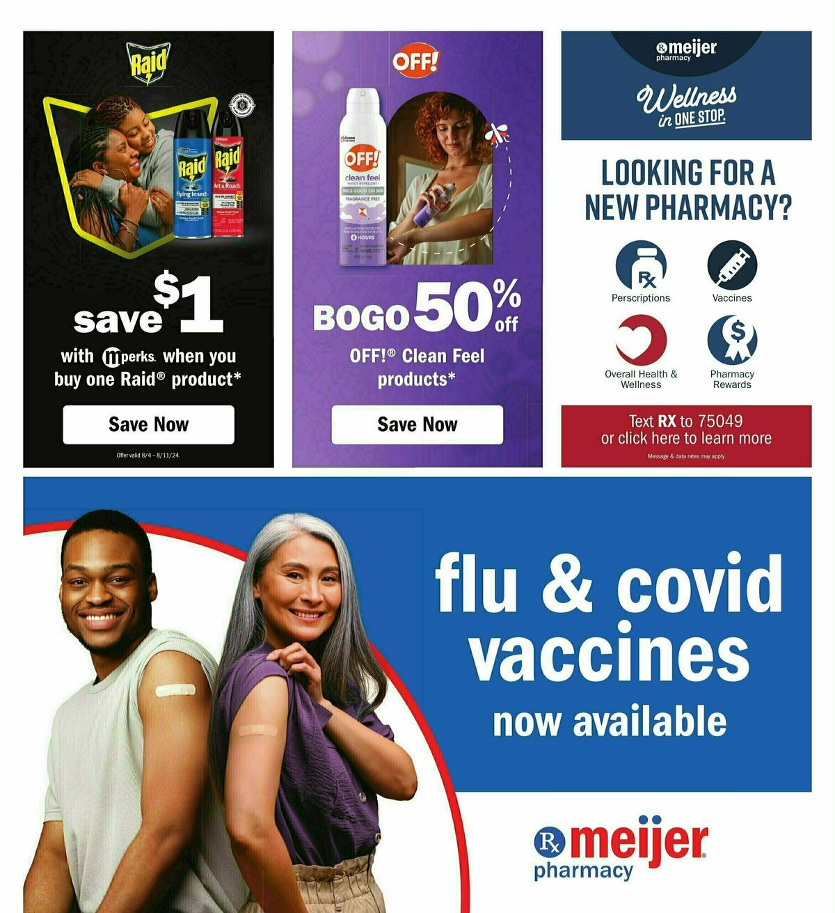 Meijer Weekly Ad from August 4