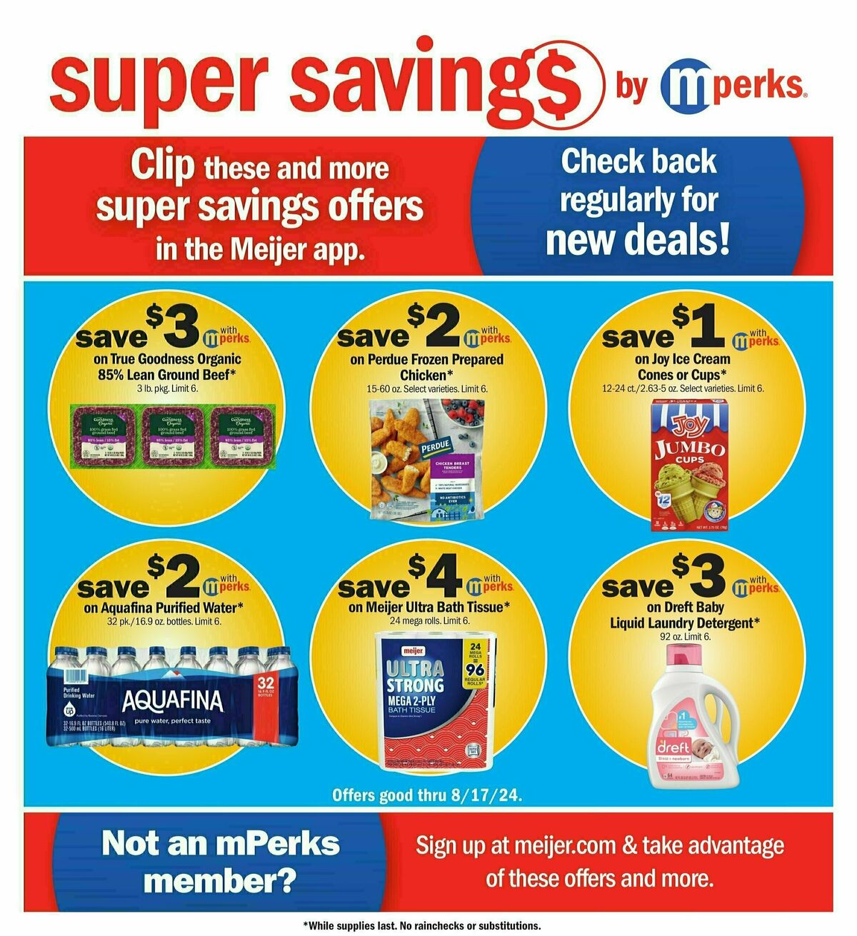 Meijer Weekly Ad from August 4