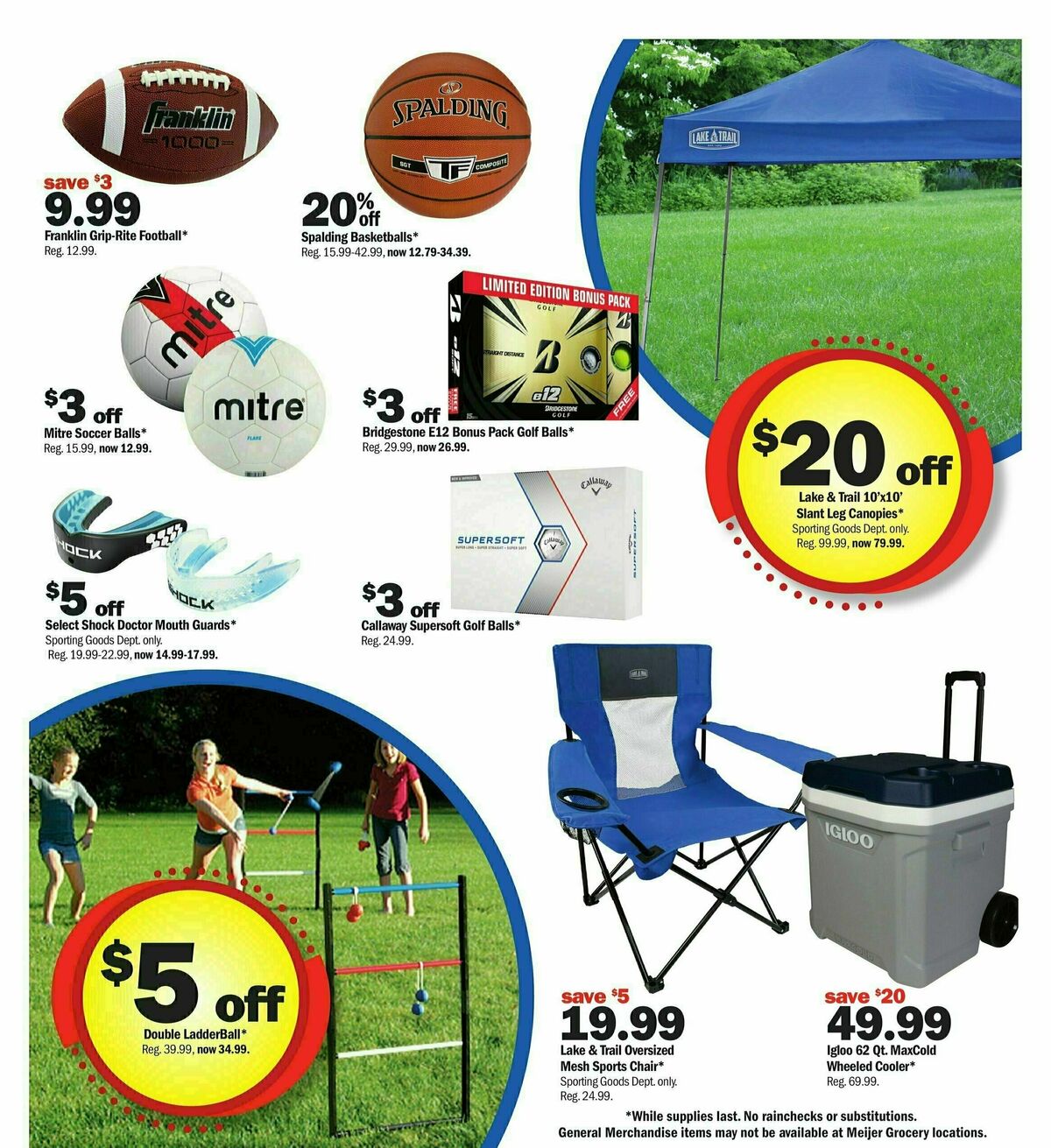 Meijer Back to School Weekly Ad from August 4