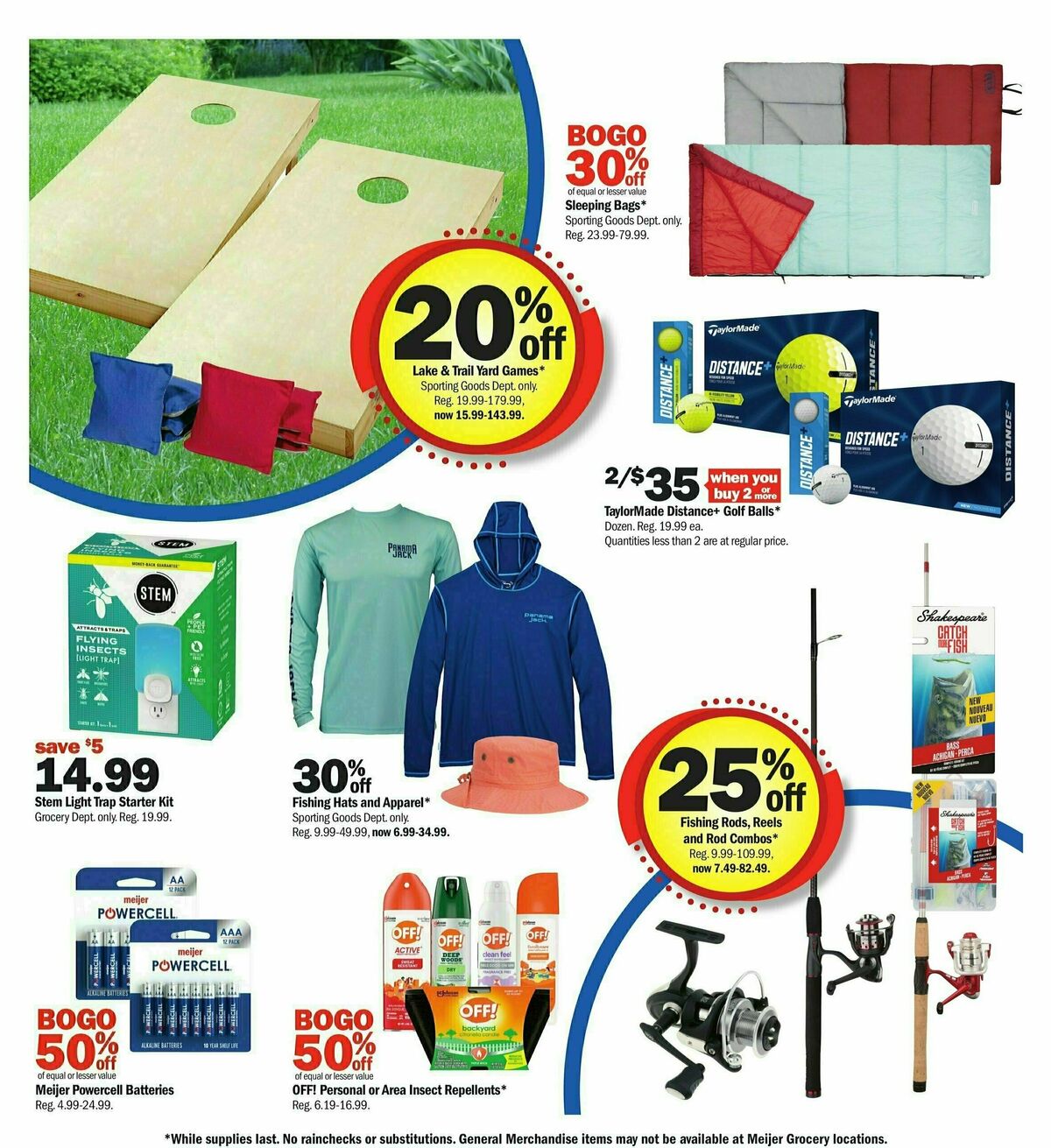 Meijer Back to School Weekly Ad from August 4