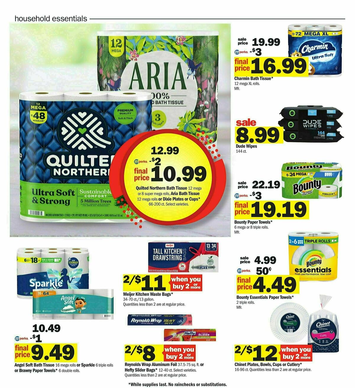 Meijer Weekly Ad from August 11