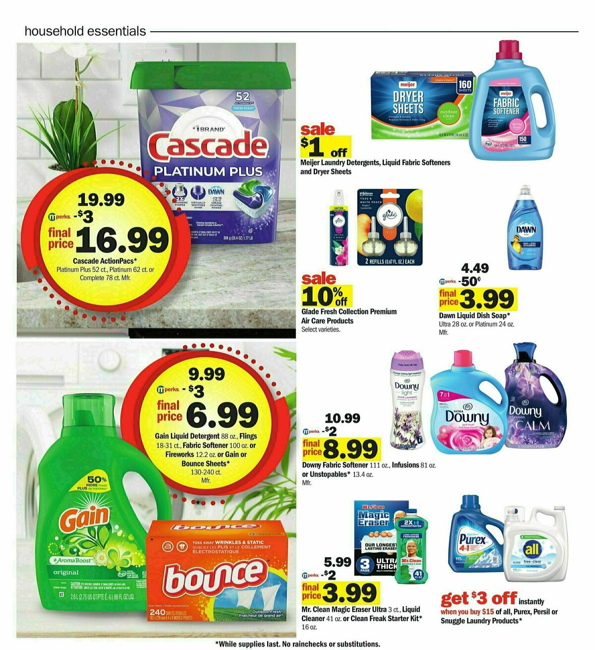 Meijer Weekly Ad from August 11