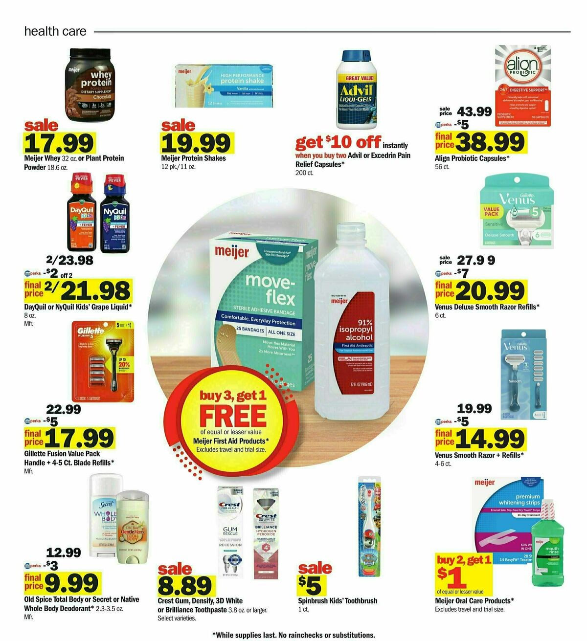 Meijer Weekly Ad from August 11