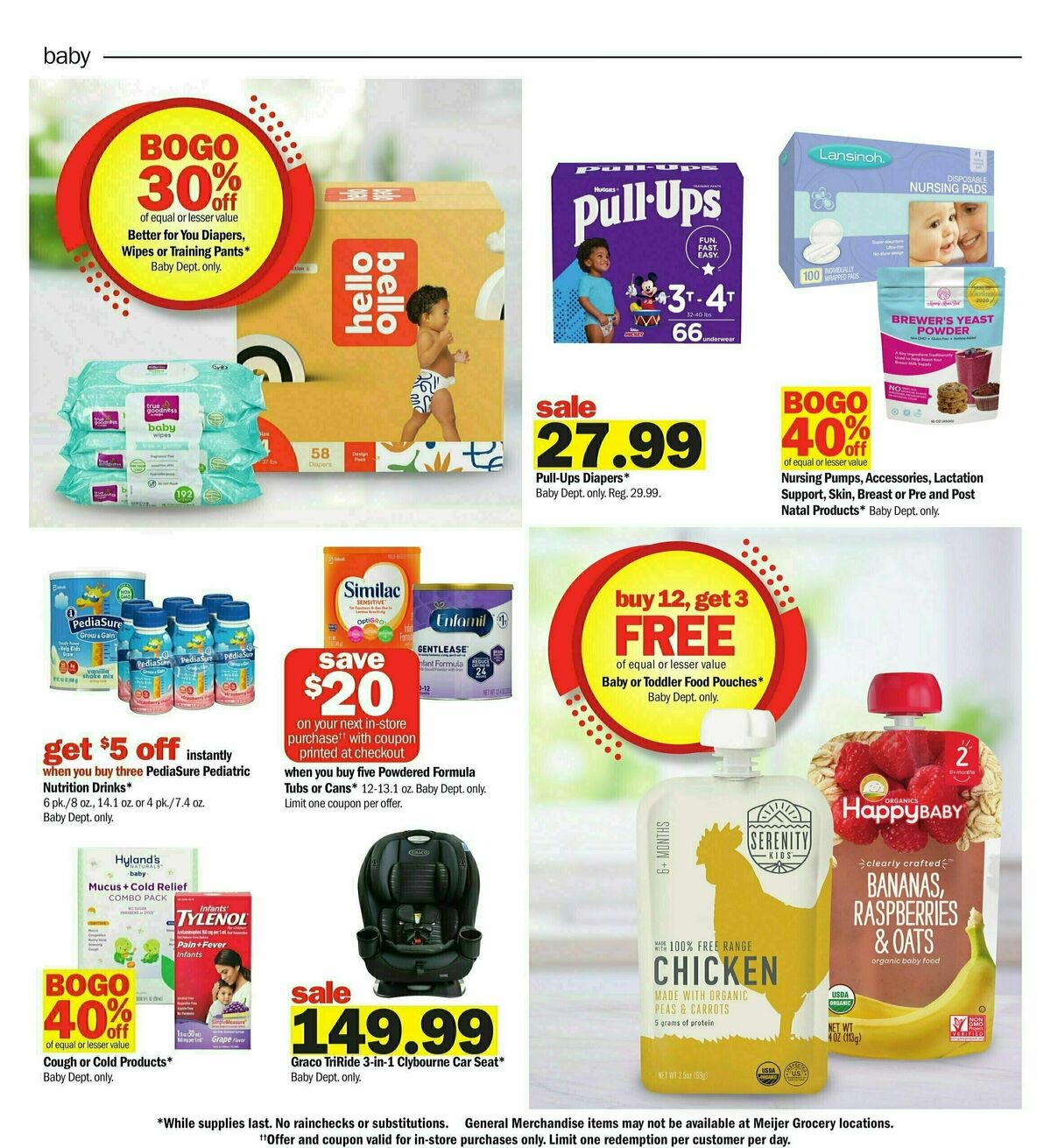 Meijer Weekly Ad from August 11