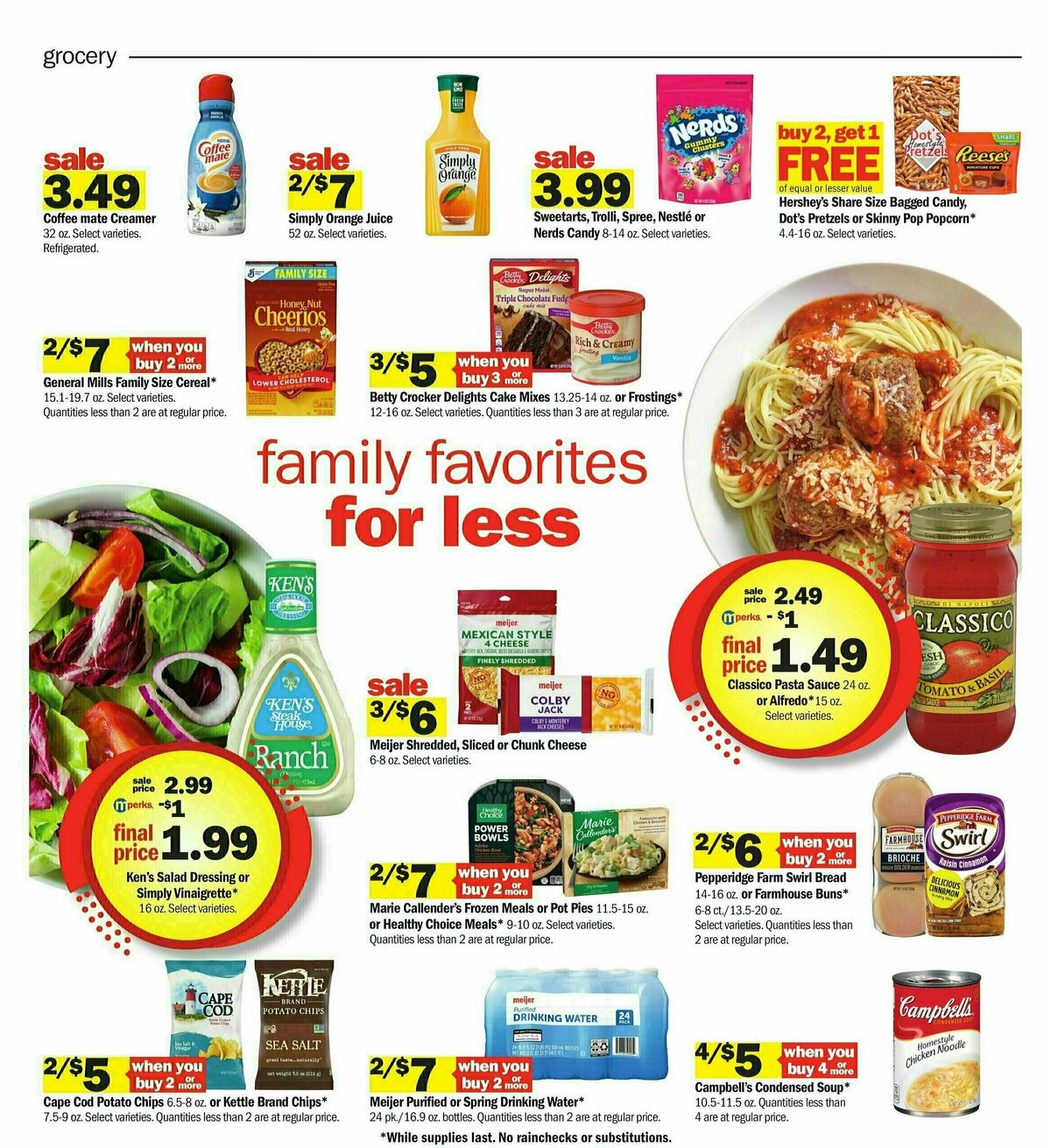 Meijer Weekly Ad from August 11