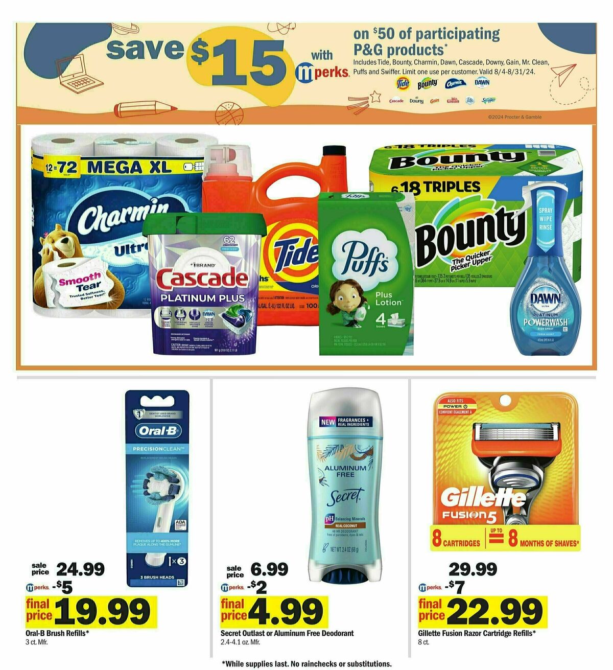 Meijer Weekly Ad from August 11