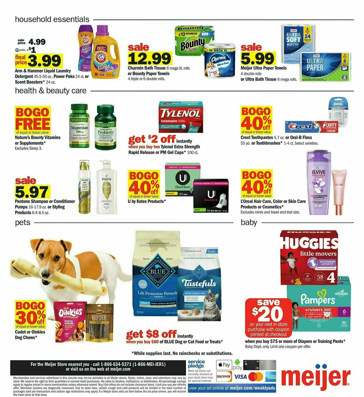 Meijer Weekly Ad from August 11