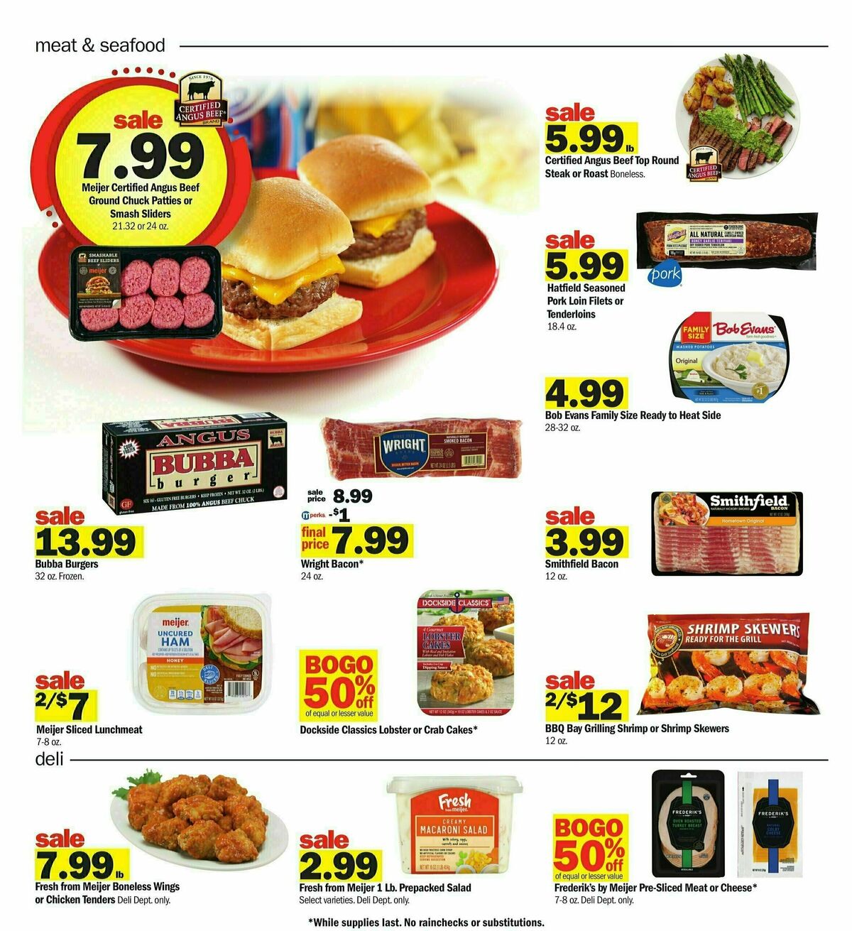 Meijer Weekly Ad from August 11