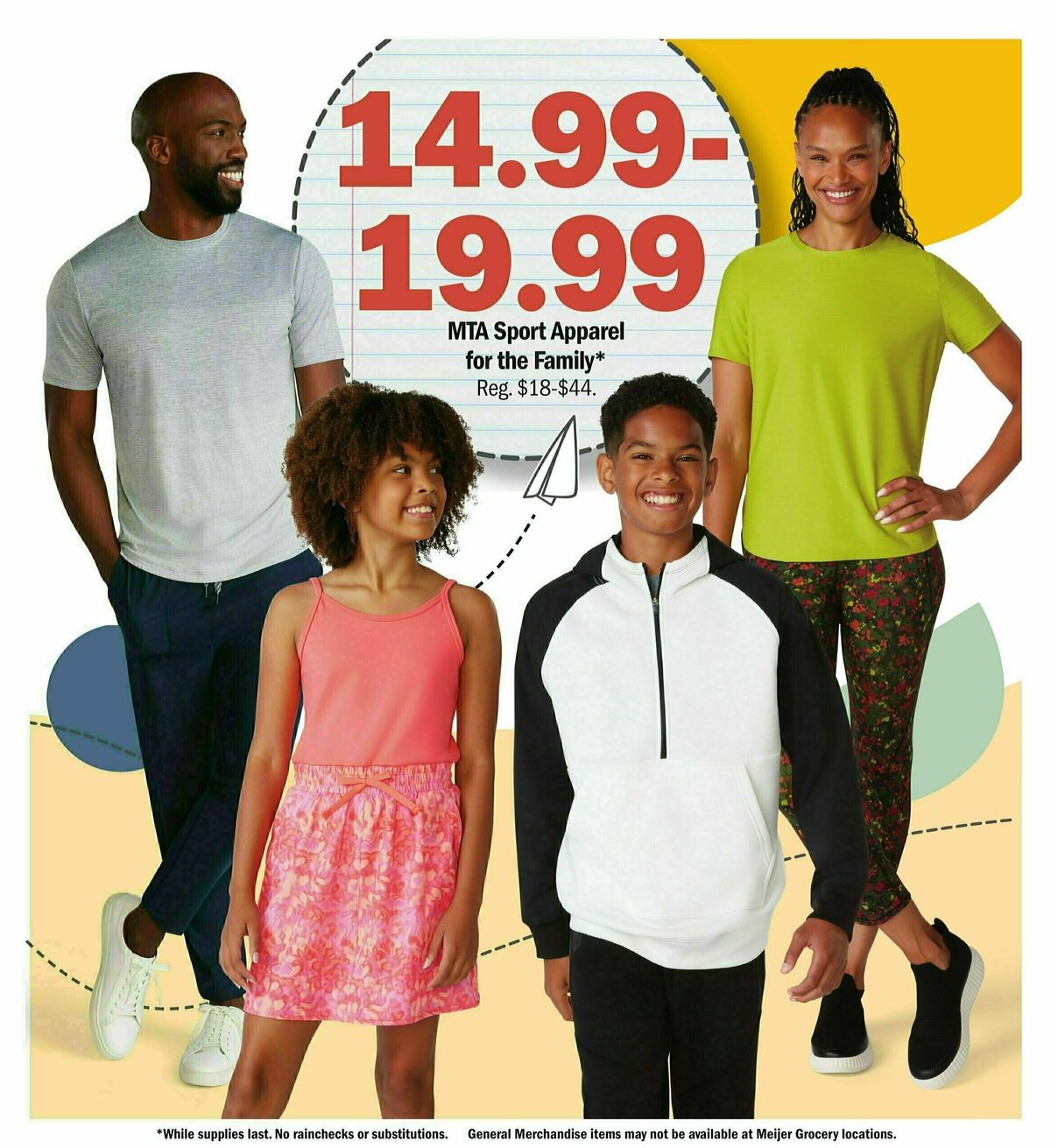 Meijer Back To School Essentials Weekly Ad from August 11