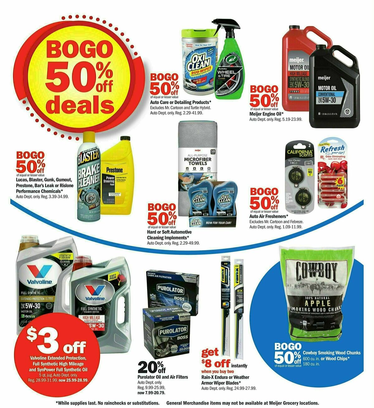 Meijer Back To School Essentials Weekly Ad from August 11