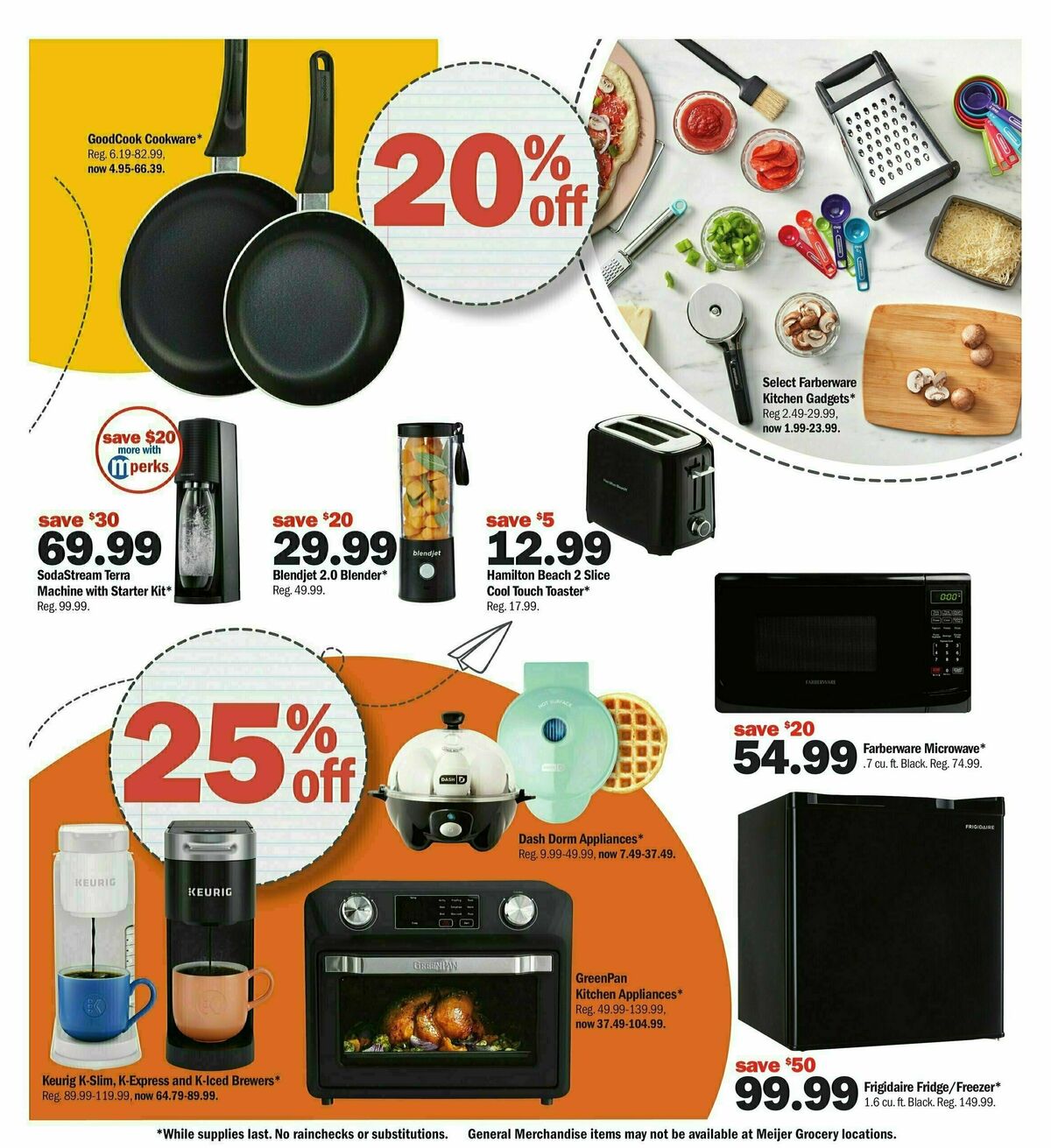 Meijer Back To School Essentials Weekly Ad from August 11