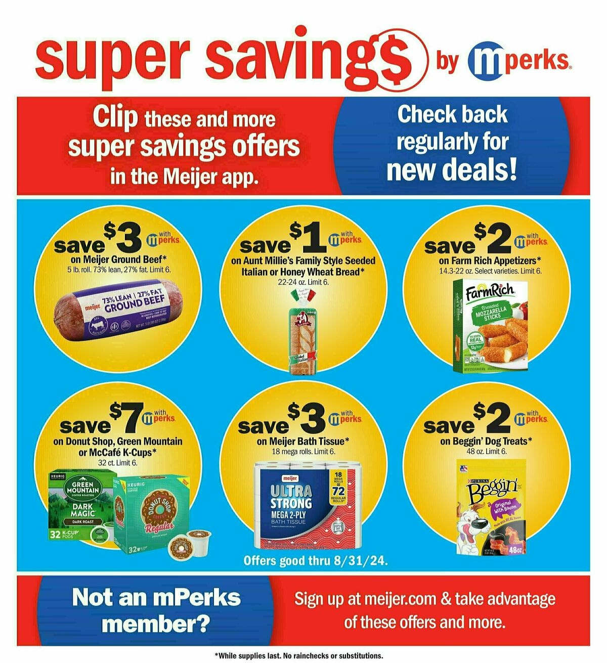 Meijer Weekly Ad from August 18