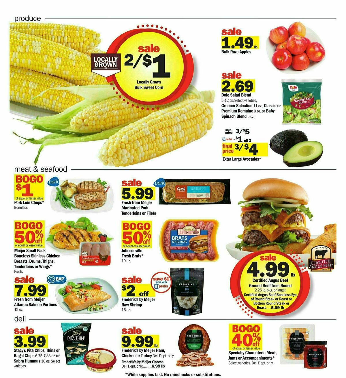 Meijer Weekly Ad from August 18