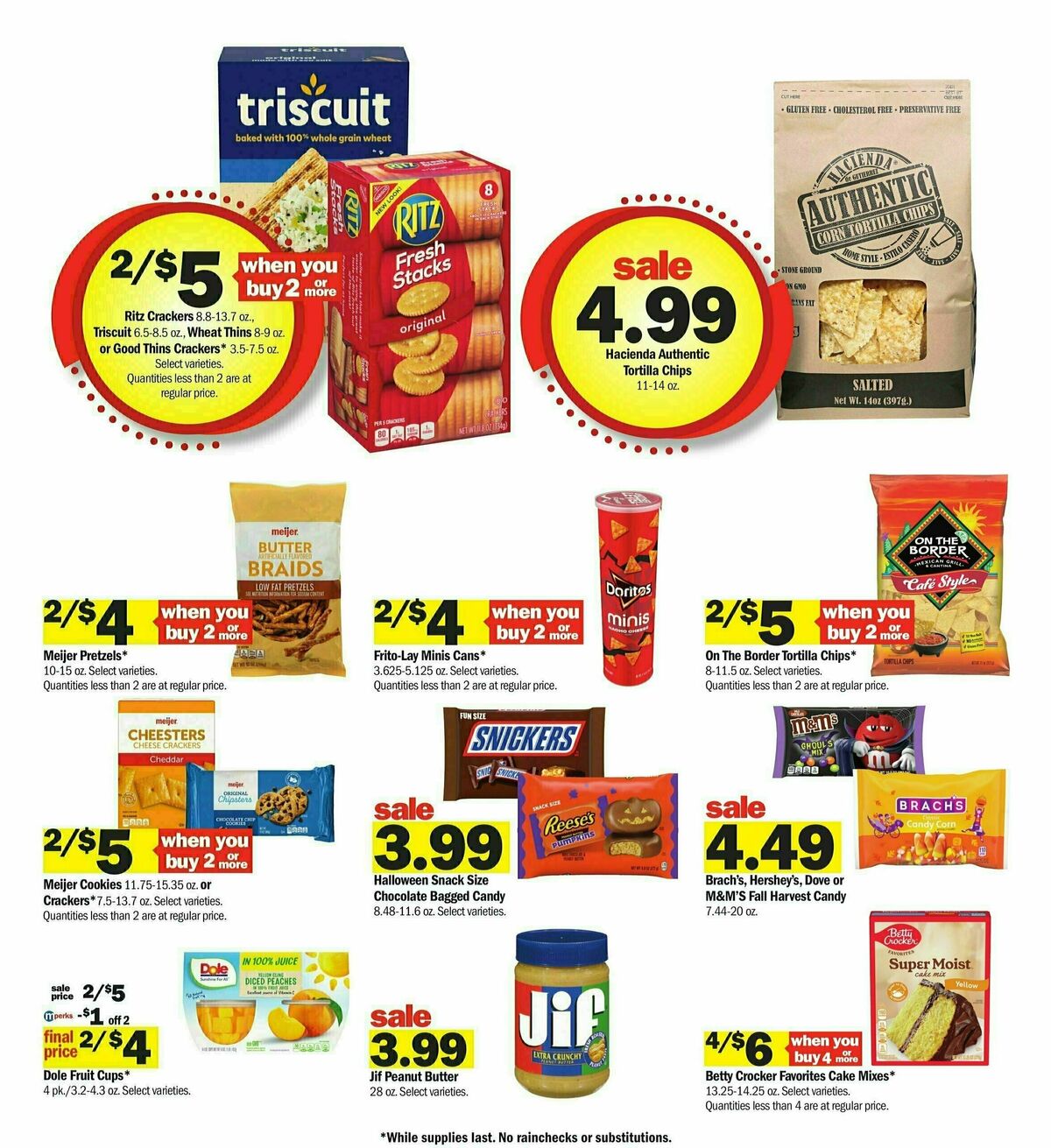 Meijer Weekly Ad from August 18