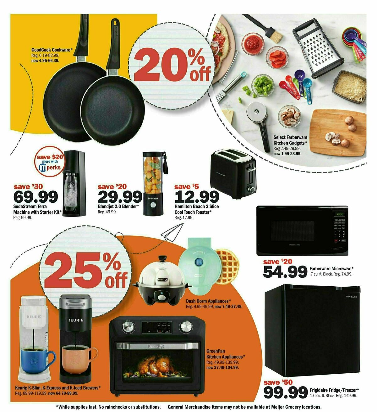 Meijer Back To School Weekly Ad from August 18