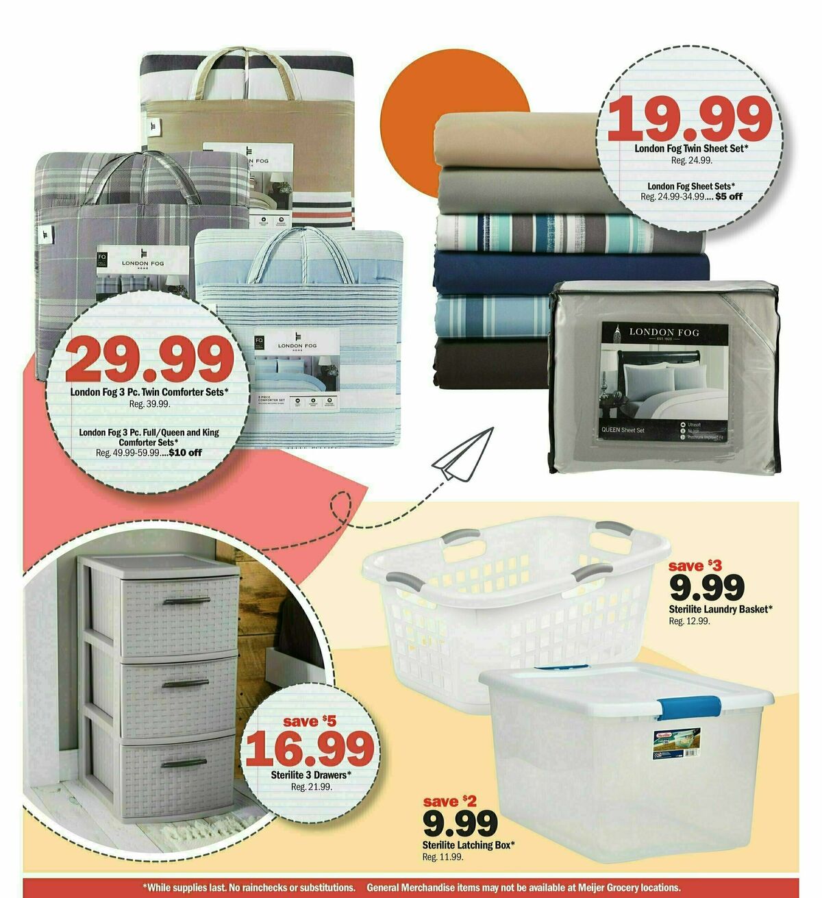 Meijer Back To School Weekly Ad from August 18