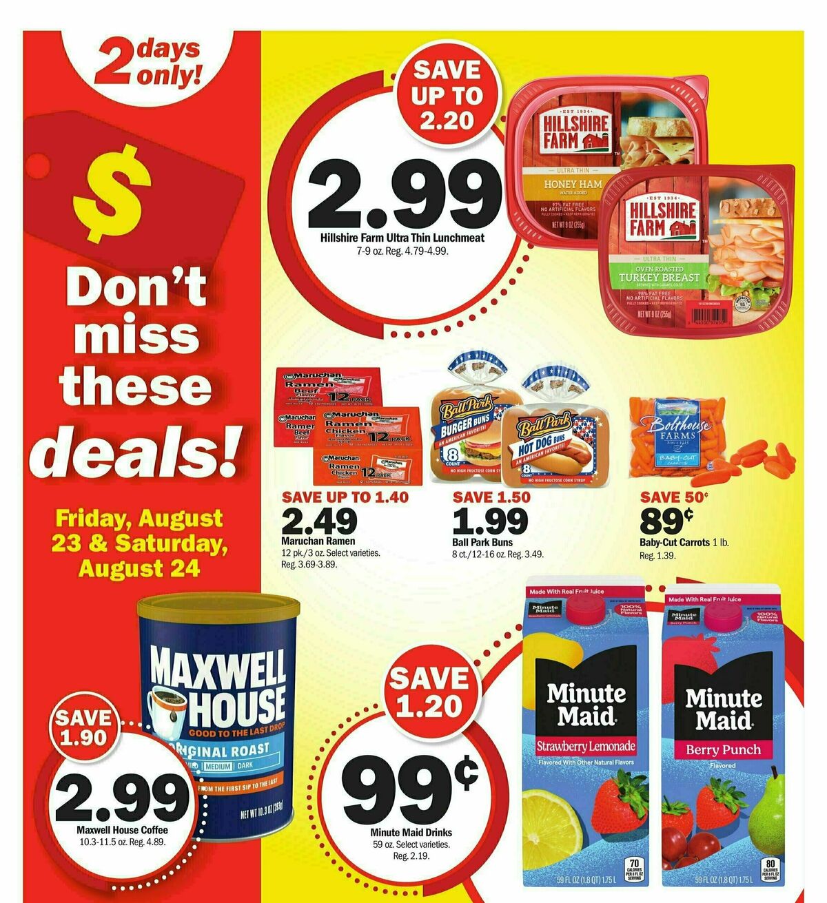 Meijer Super Sale Ad Weekly Ad from August 23