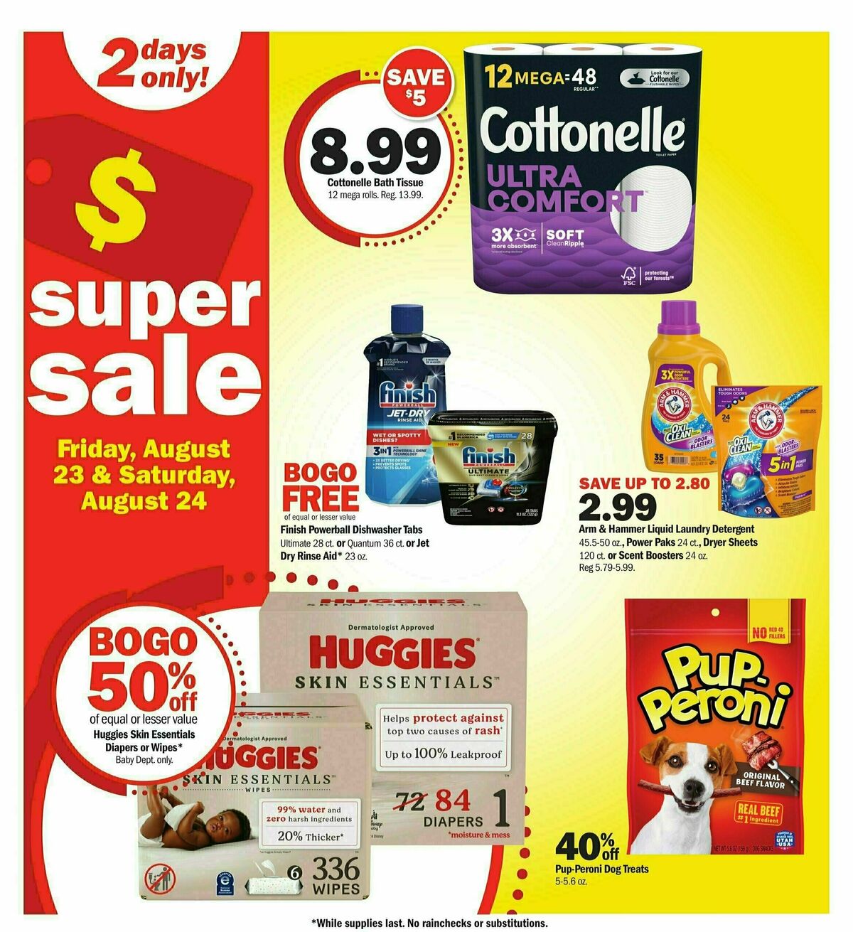 Meijer Super Sale Ad Weekly Ad from August 23