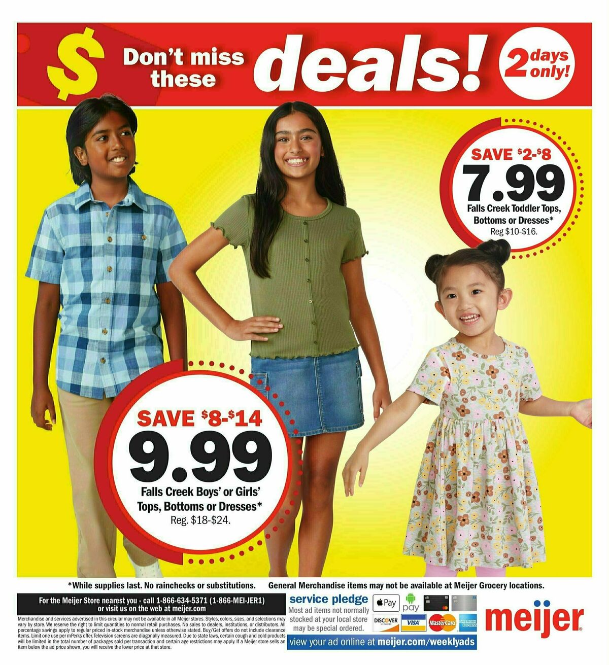 Meijer Super Sale Ad Weekly Ad from August 23