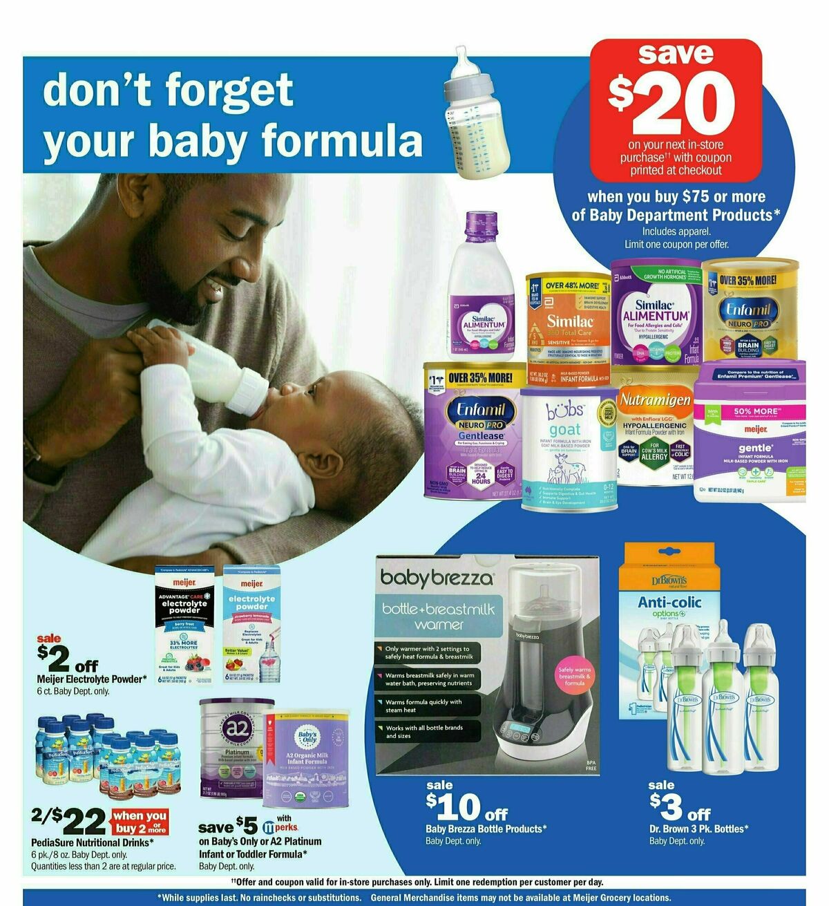 Meijer Baby Weekly Ad from August 25