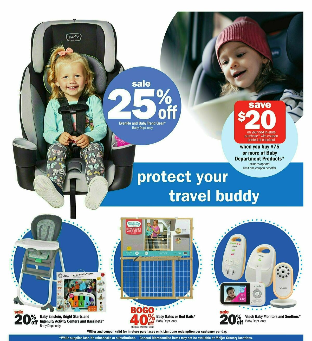 Meijer Baby Weekly Ad from August 25