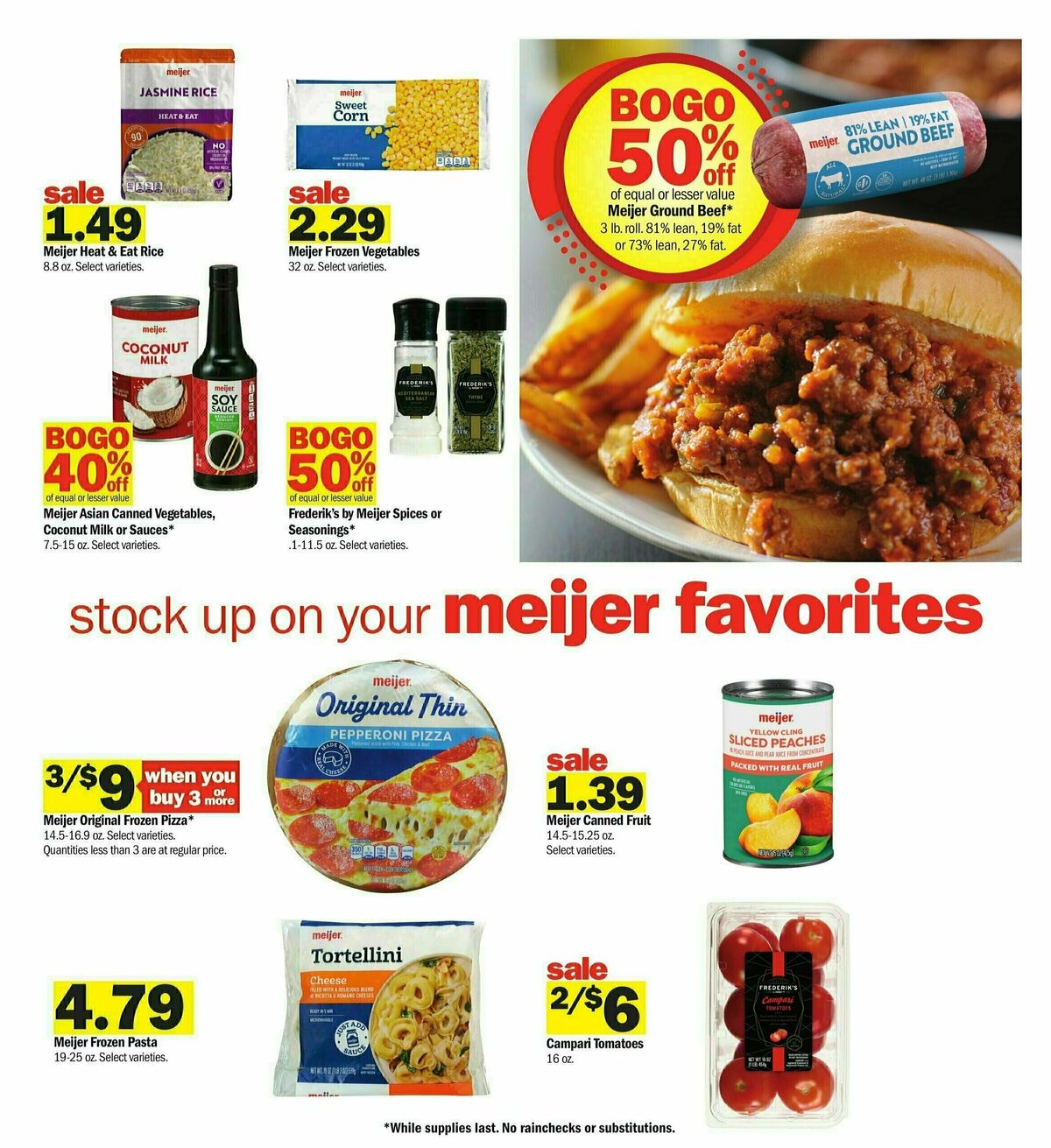 Meijer Weekly Ad from September 1