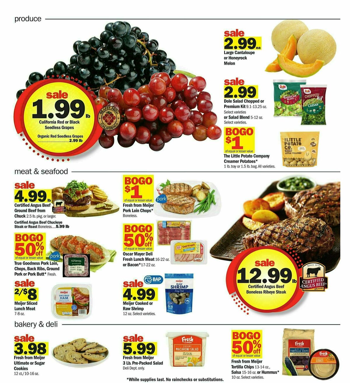 Meijer Weekly Ad from September 1