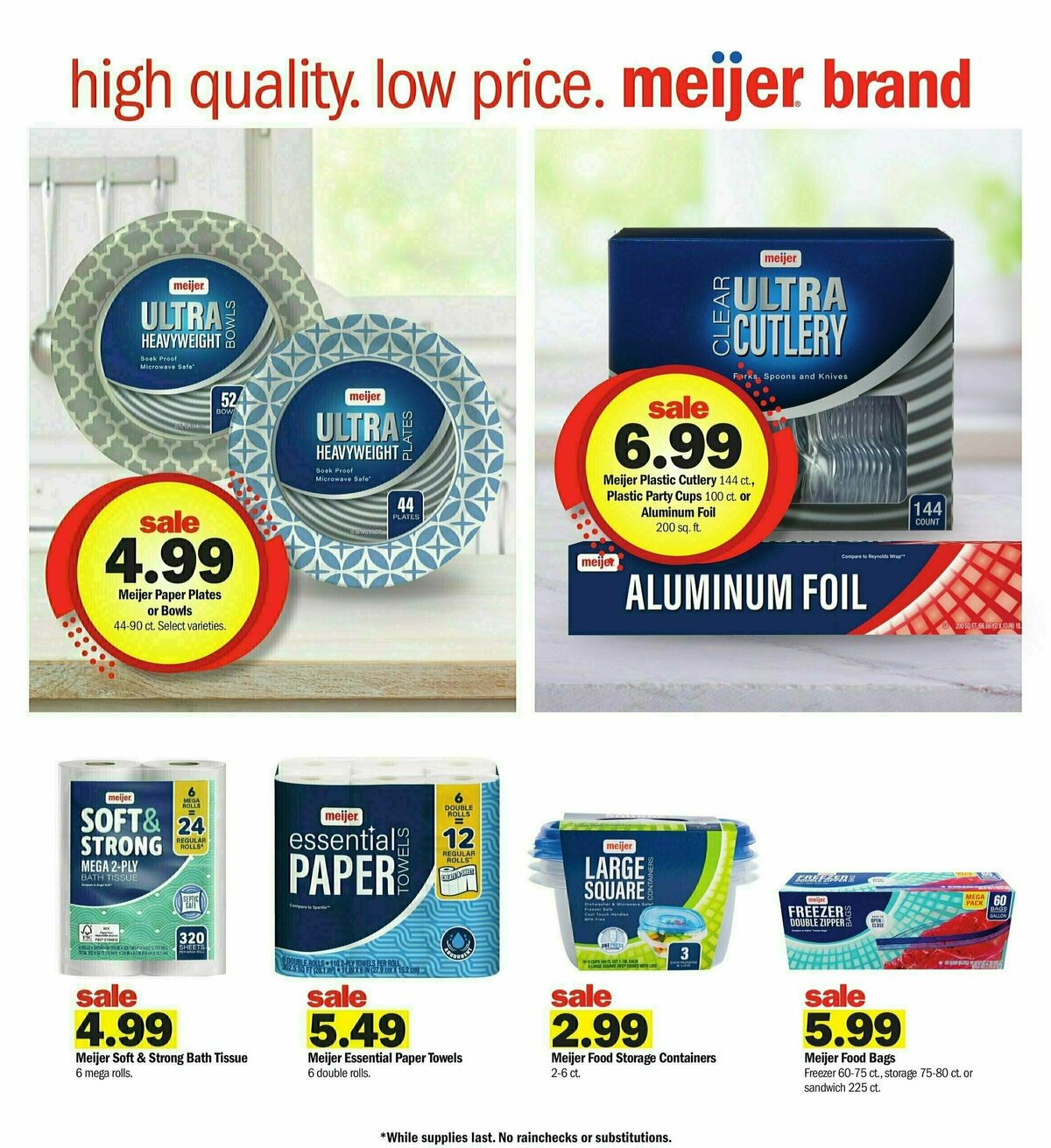 Meijer Weekly Ad from September 1