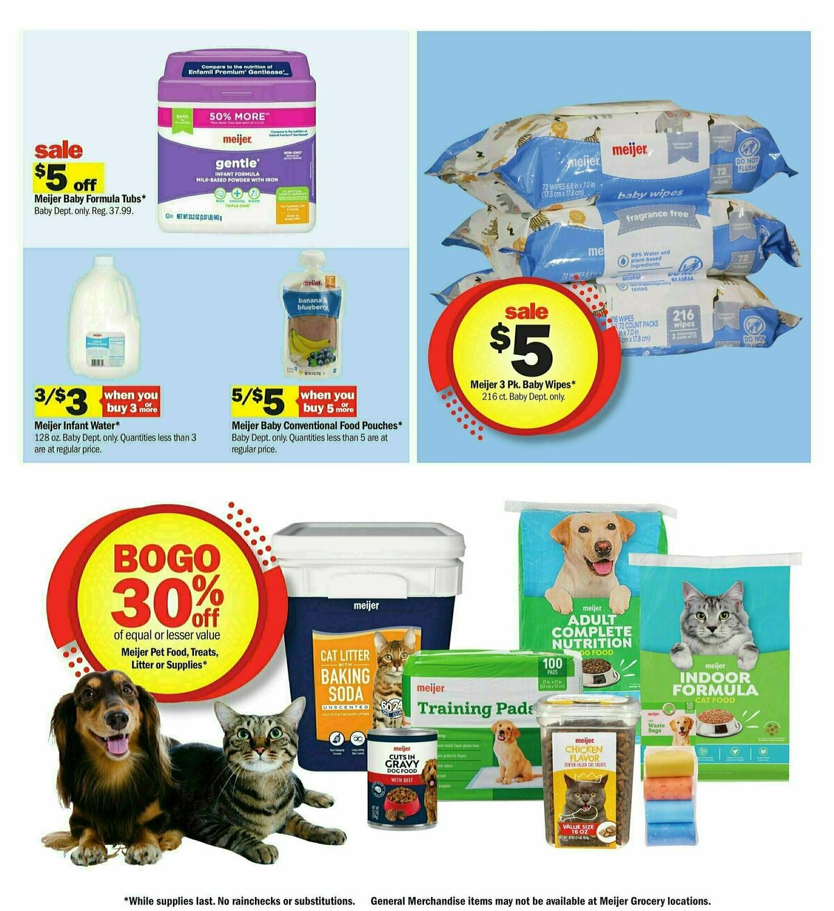 Meijer Weekly Ad from September 1