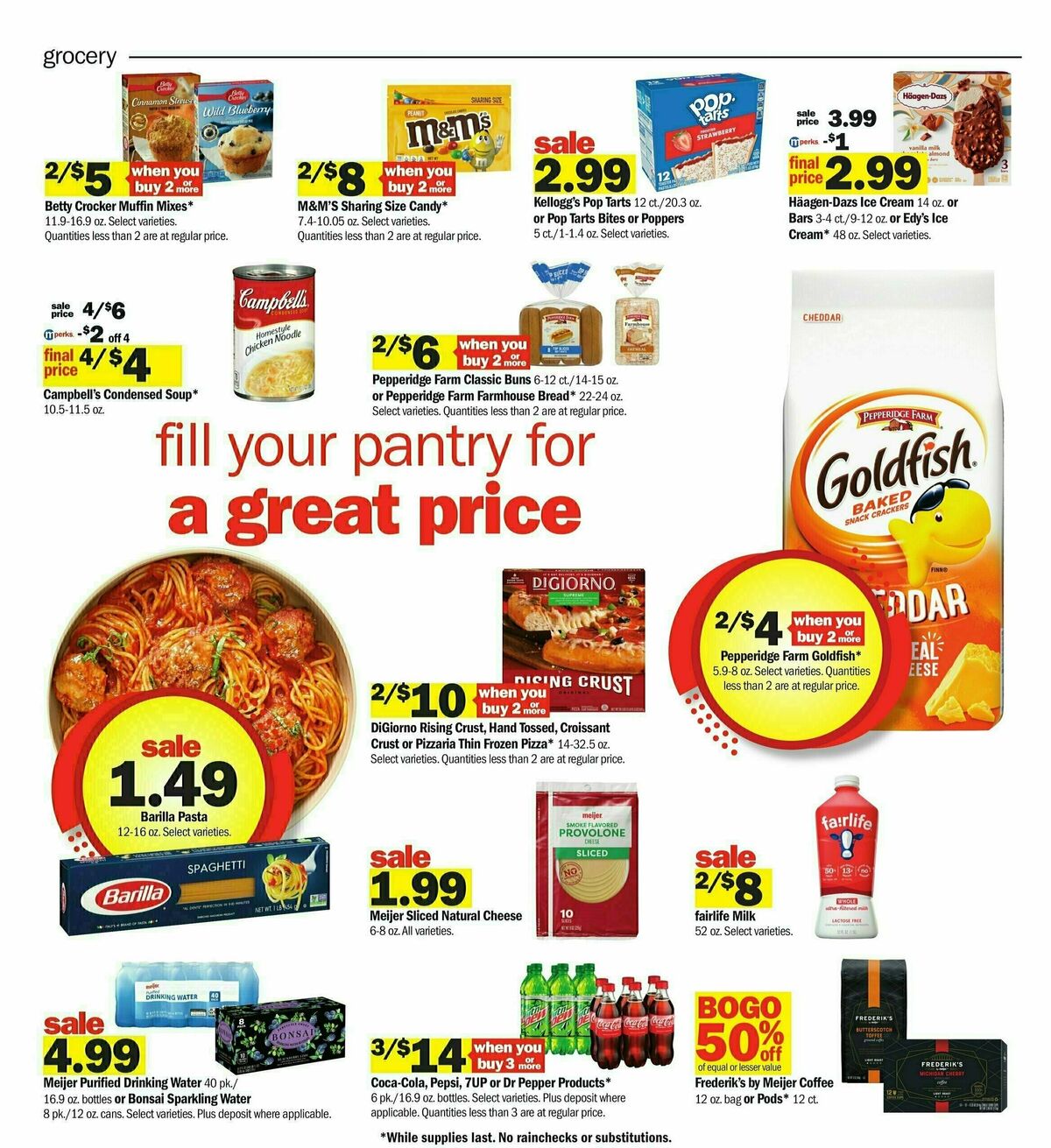 Meijer Weekly Ad from September 1