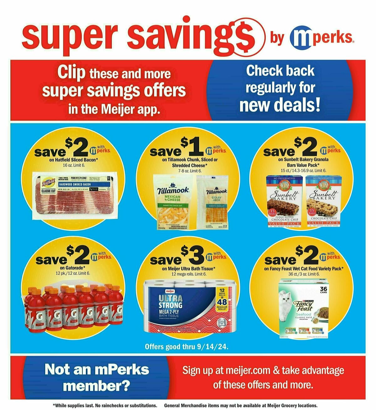 Meijer Weekly Ad from September 1