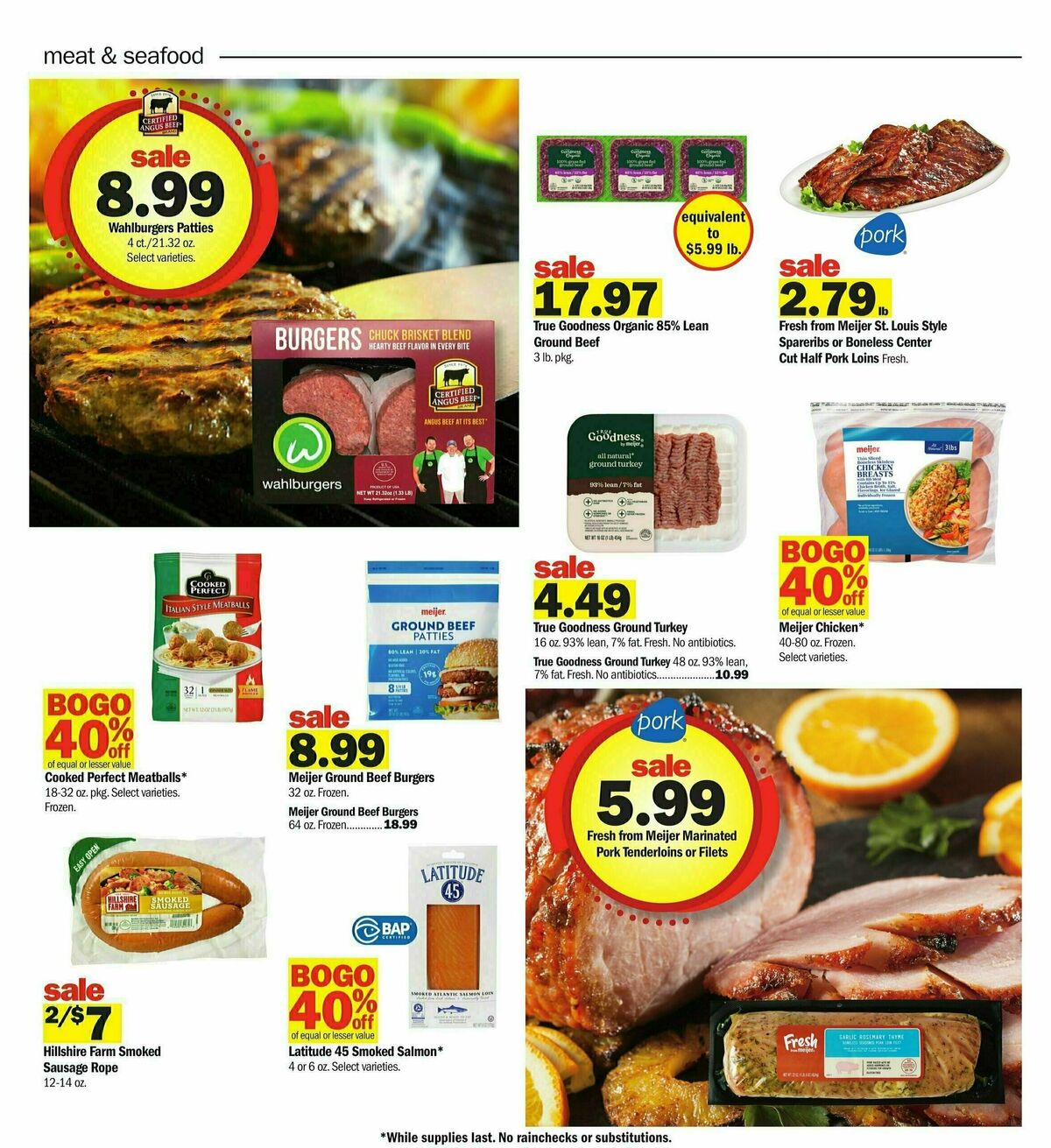 Meijer Weekly Ad from September 1